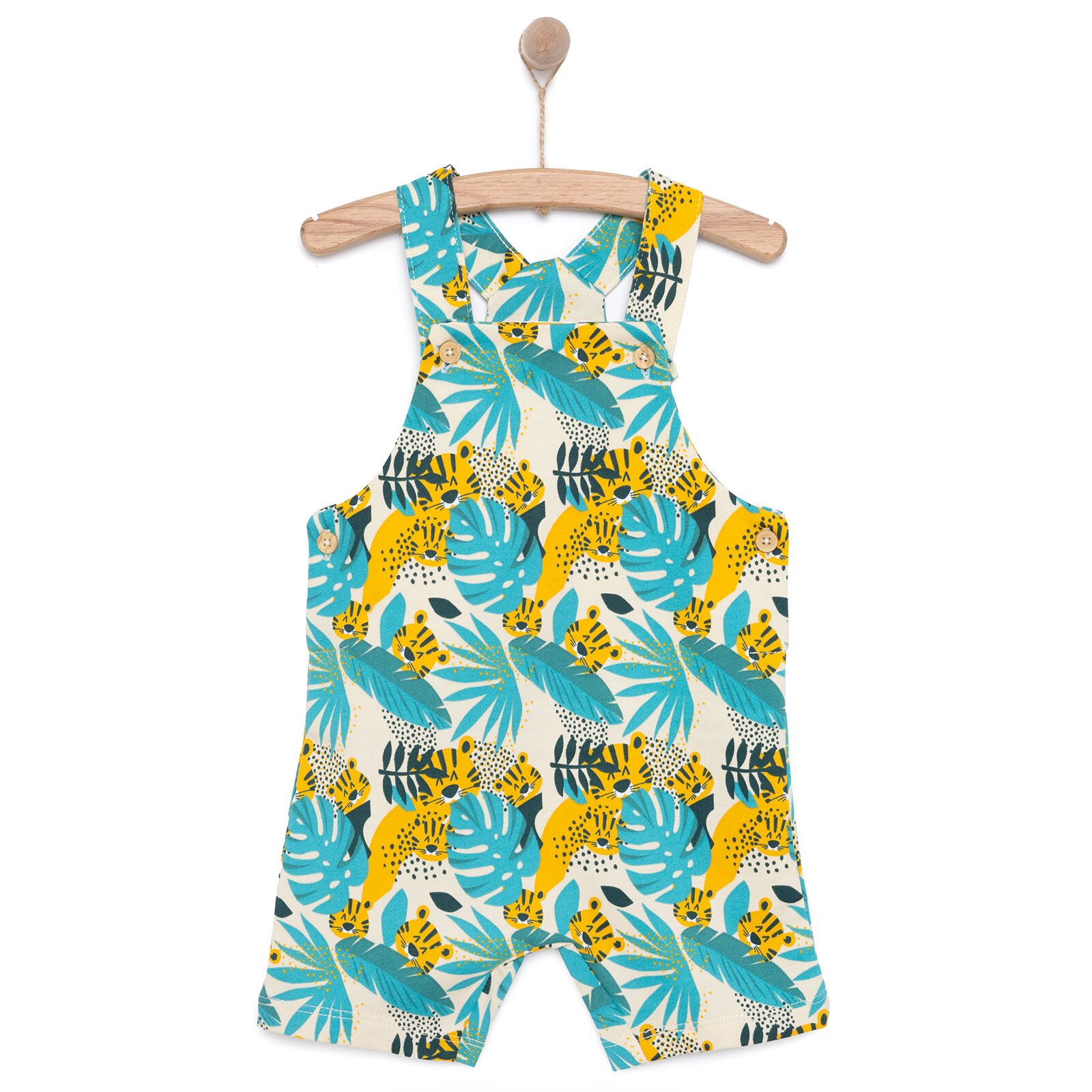 Basic Şort Salopet-Tshirt