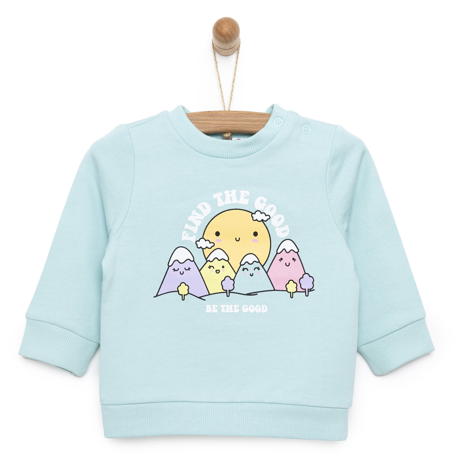 Basic Sweatshirt Kız Bebek