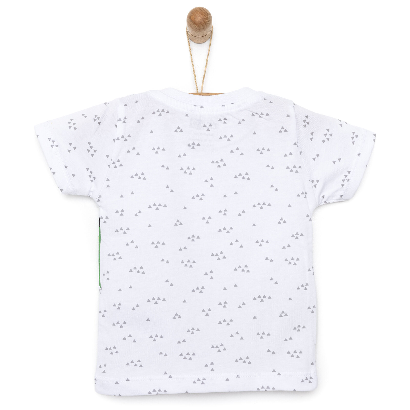 Basic Timsah Baskılı Tshirt Erkek Bebek