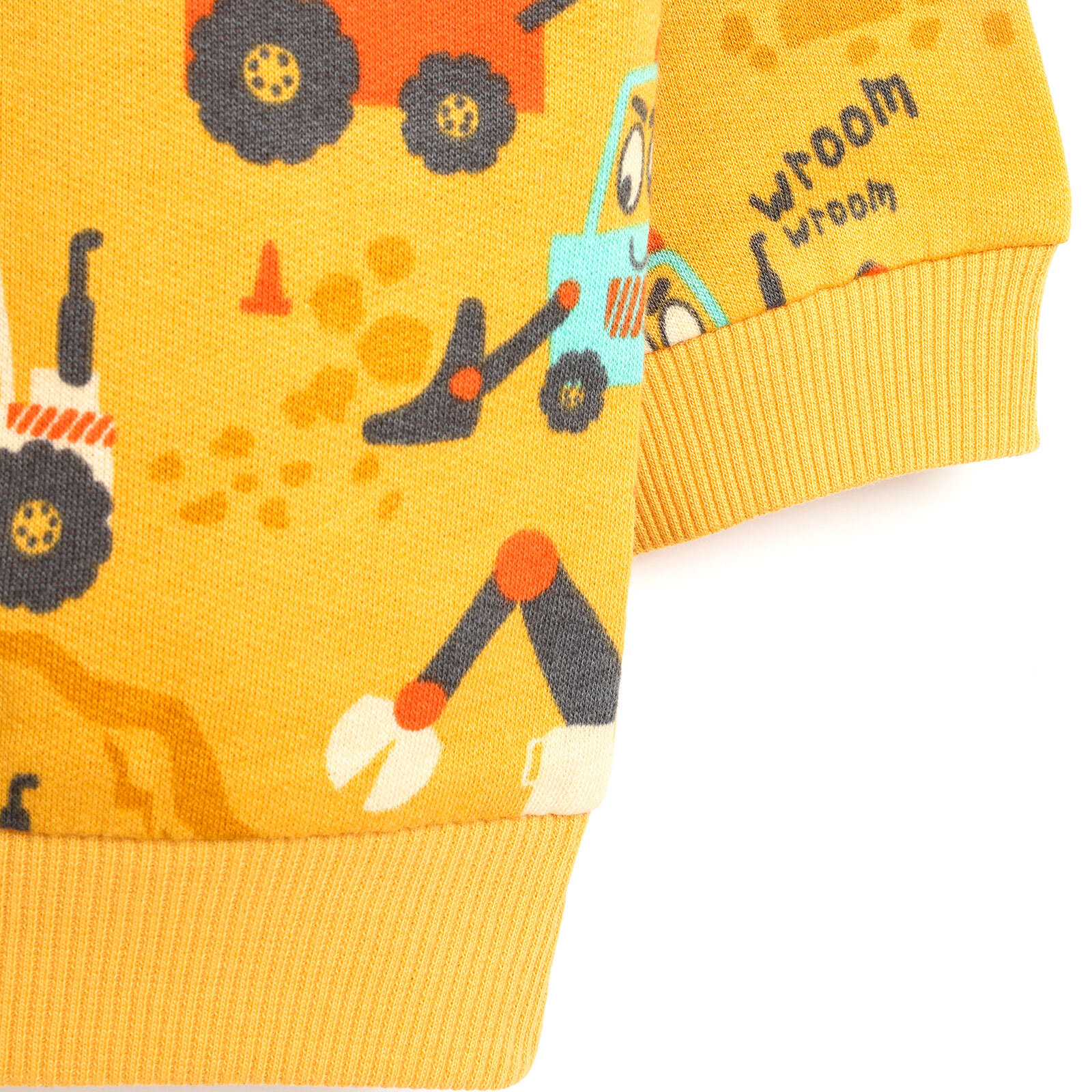 Basic Traktör Desenli Sweatshirt Erkek Bebek Basic Traktör Desenli Sweatshirt Erkek Bebek