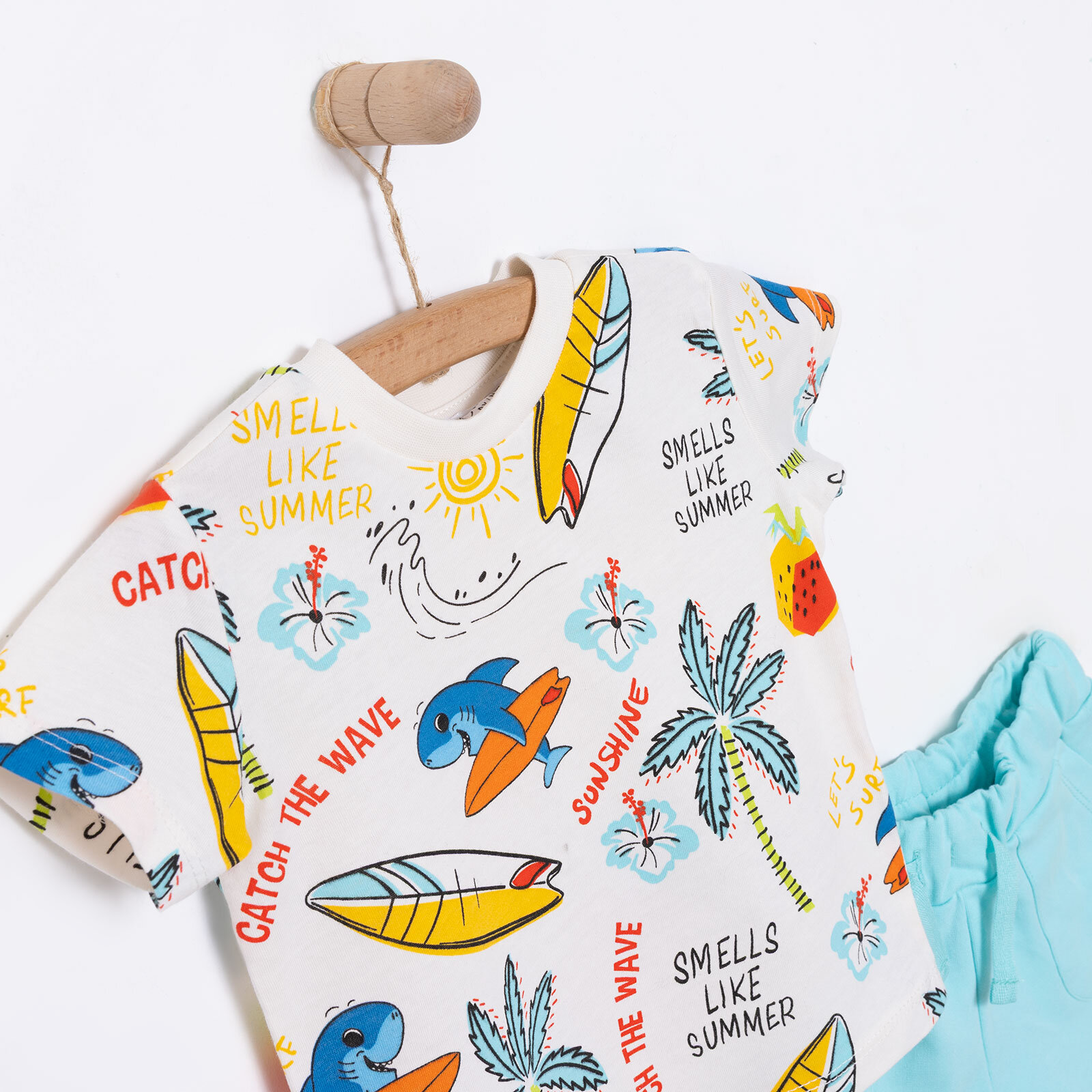 Basic Tshirt-Şort Basic Tshirt-Şort