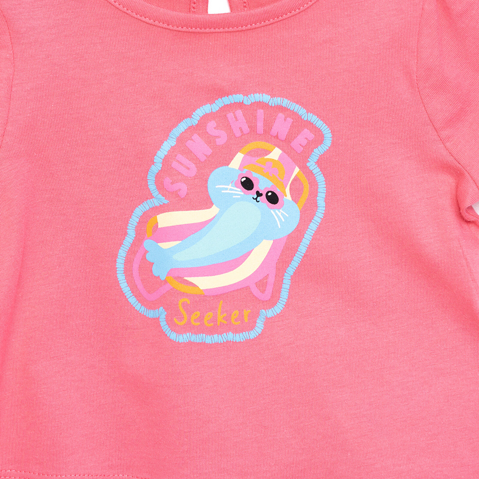 Basic Tshirt-Tayt Kız Bebek