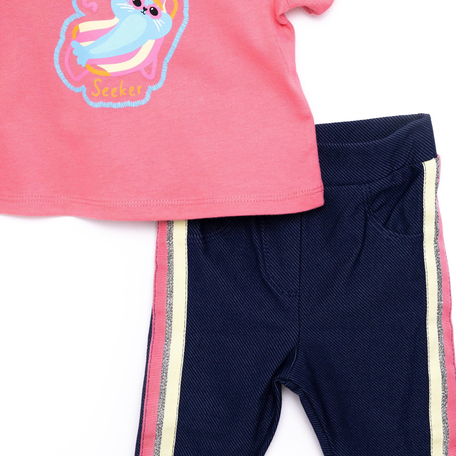 Basic Tshirt-Tayt Kız Bebek