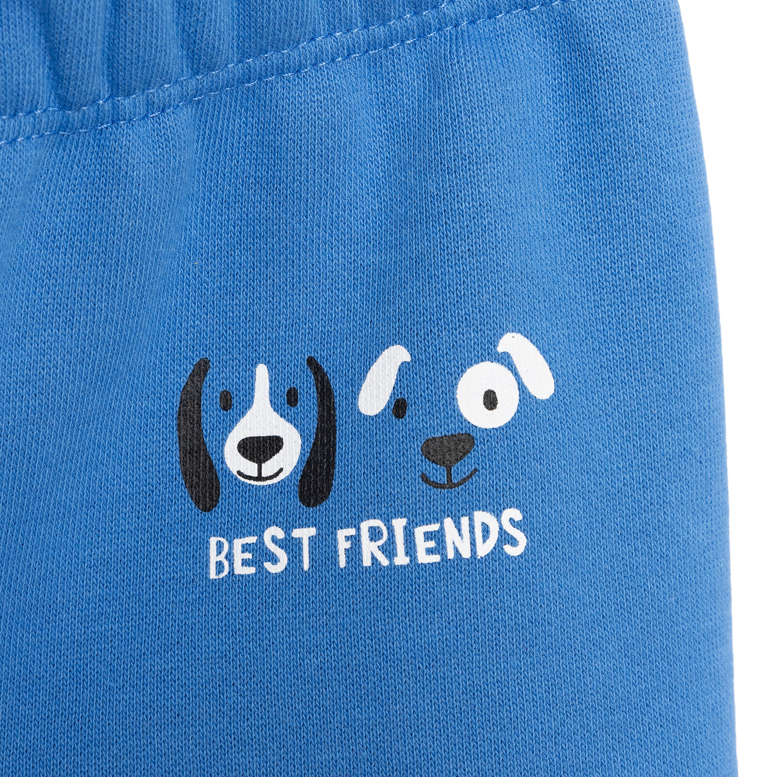 Basic Üç İplik Baskılı Eşofman Alt Erkek Bebek