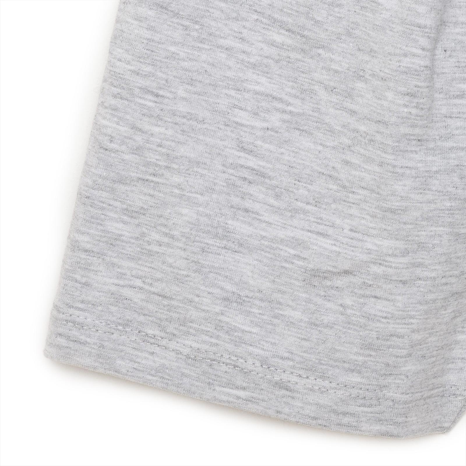 Unisex Bebek Şort Süprem Kumaş Gri Melanj