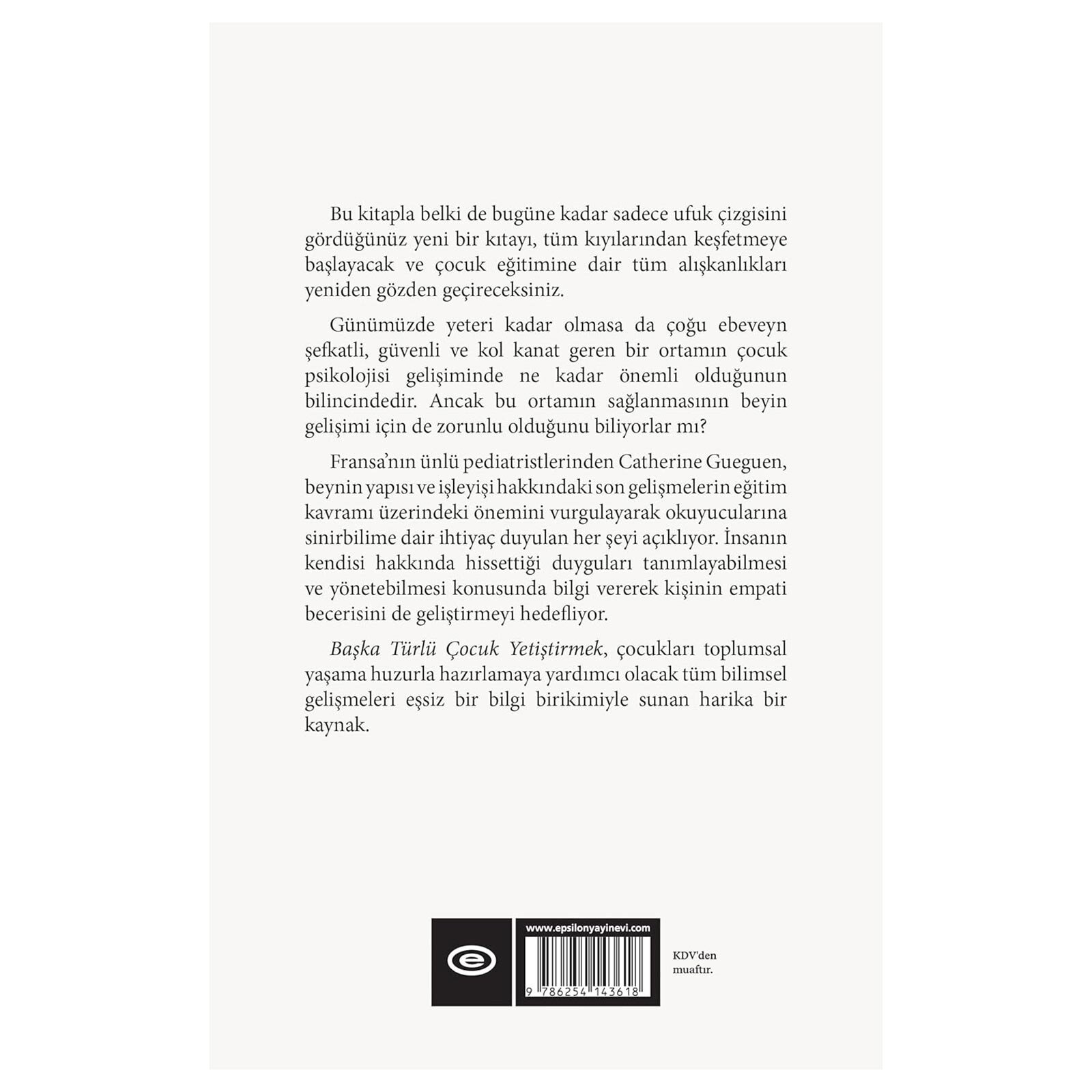 Başka Türlü Çocuk Yetiştirmek Başka Türlü Çocuk Yetiştirmek