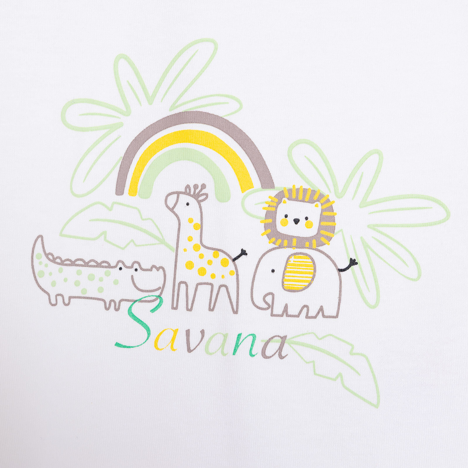 Baskılı 2 ip Yenidoğan Erkek Tshirt-Şort Erkek Bebek