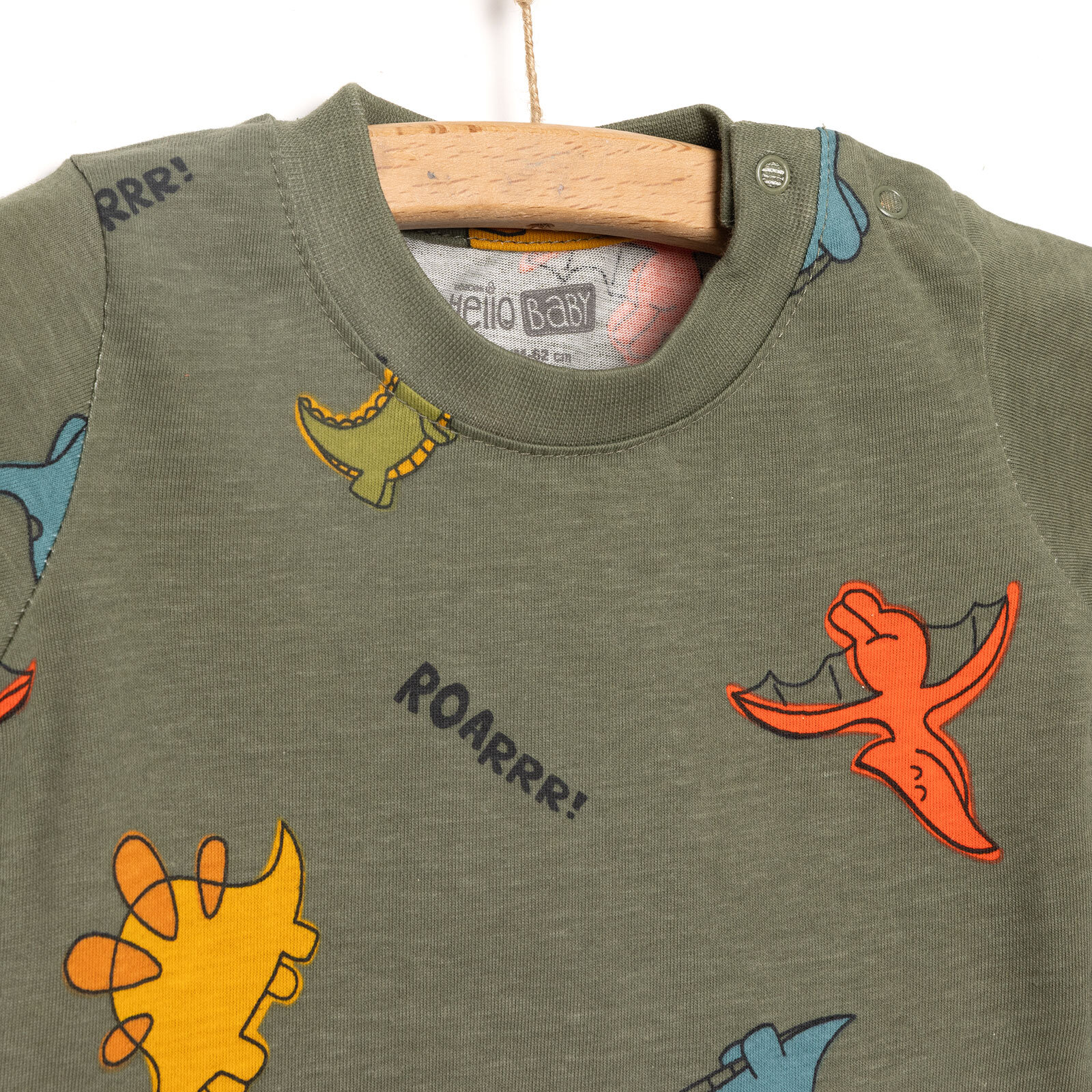 Baskılı 2 ip Yenidoğan Erkek Tshirt-Şort Erkek Bebek