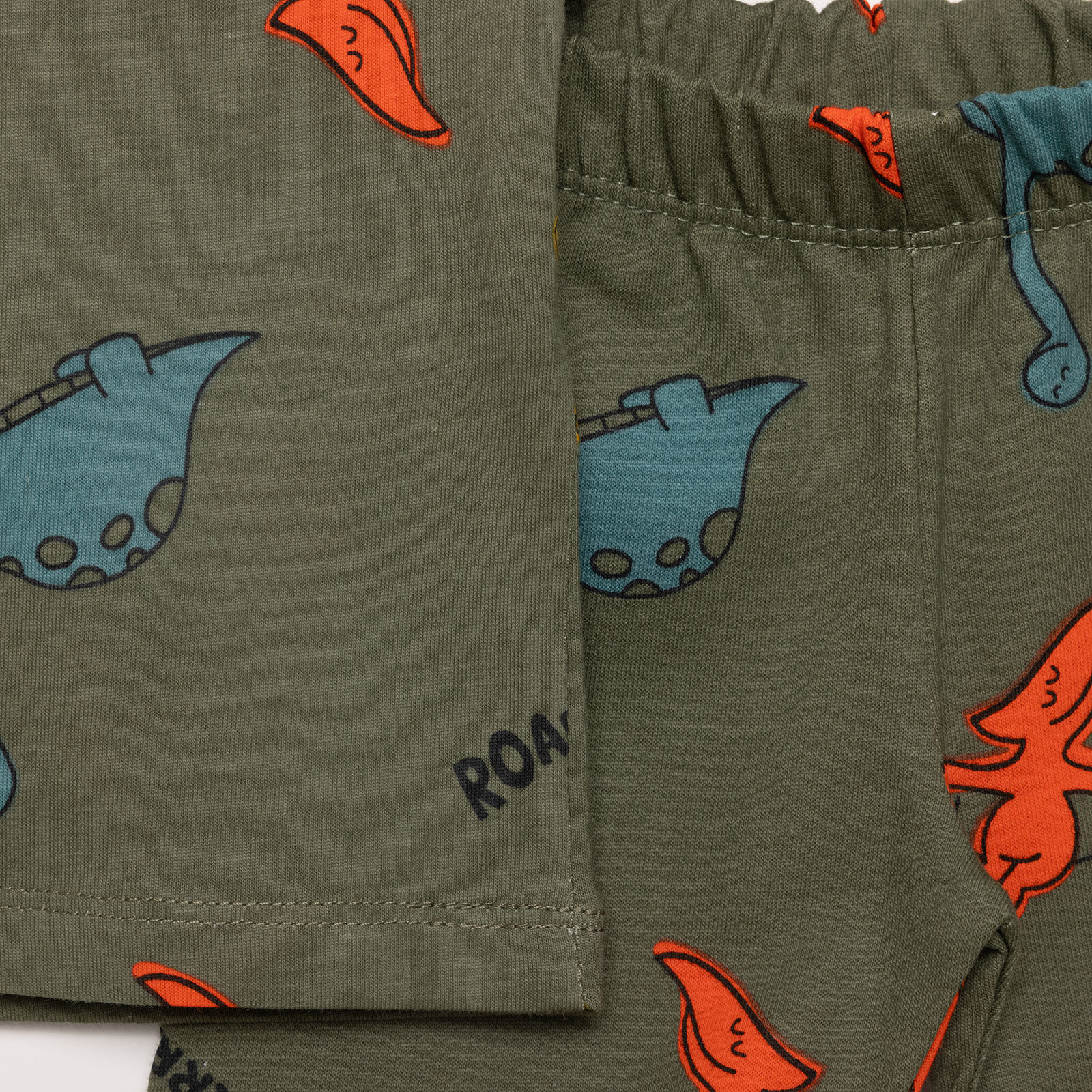 Baskılı 2 ip Yenidoğan Erkek Tshirt-Şort Erkek Bebek