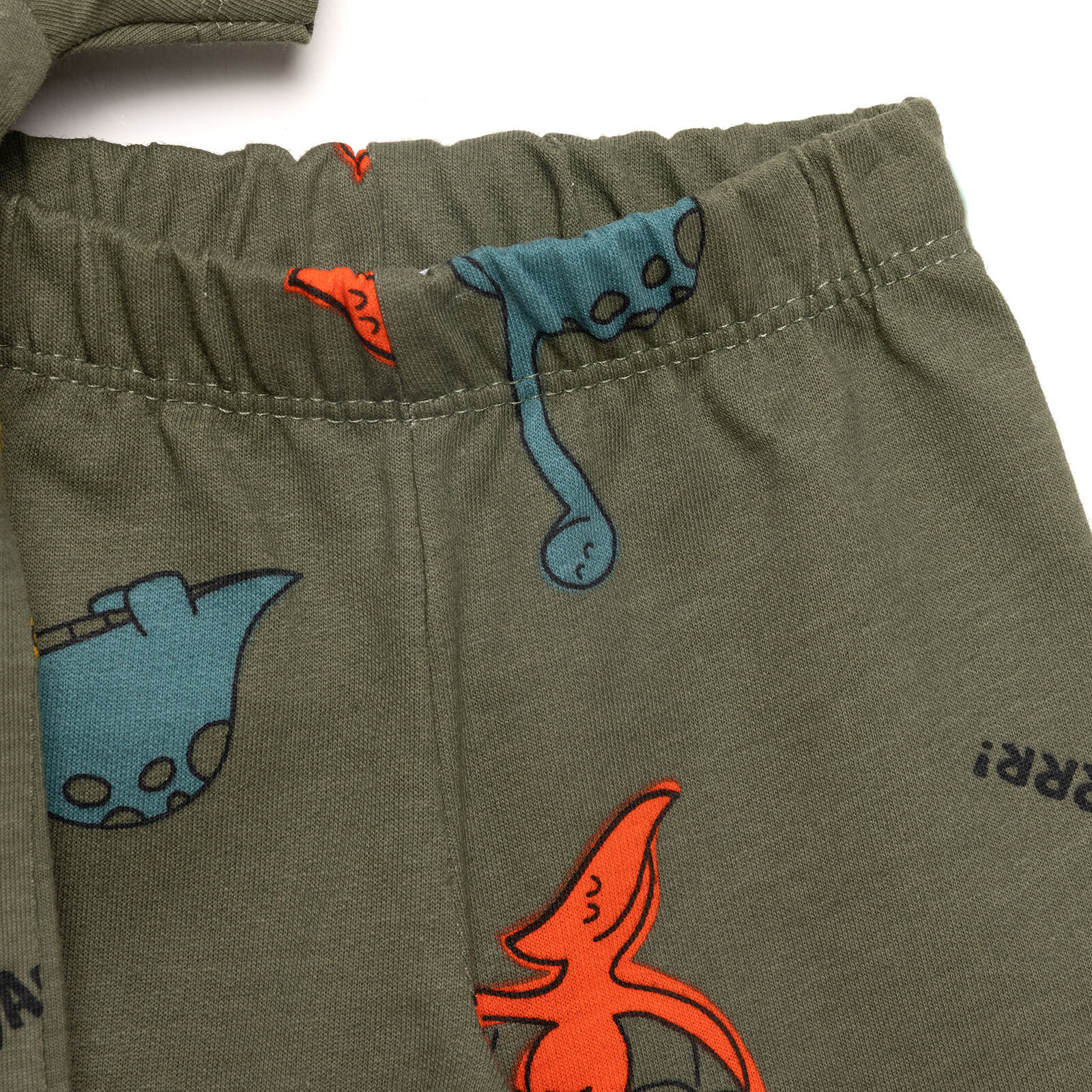 Baskılı 2 ip Yenidoğan Erkek Tshirt-Şort Erkek Bebek