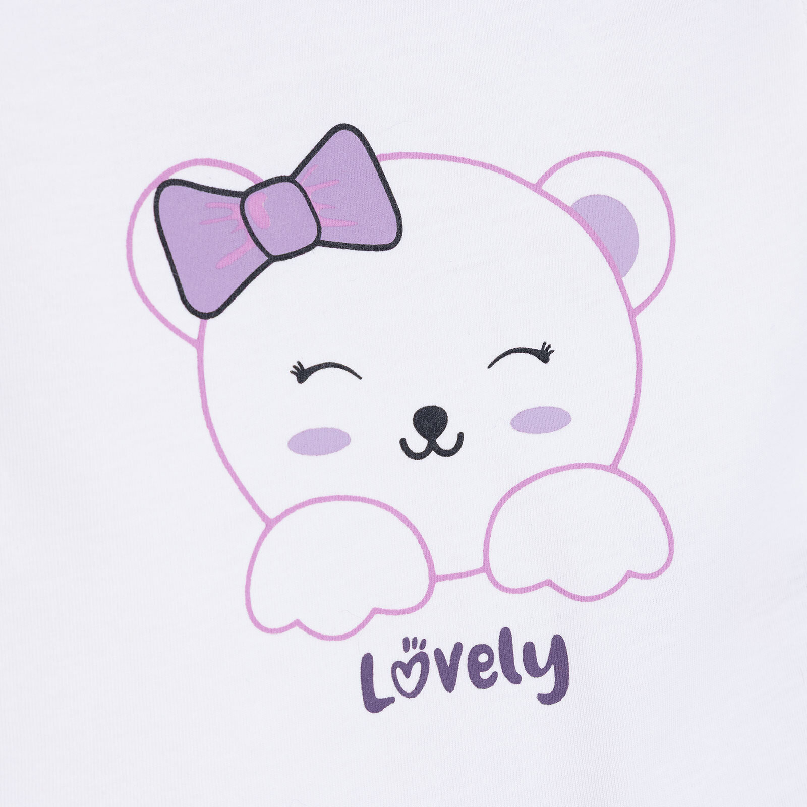 Baskılı 2 ip Yenidoğan Kız Tshirt-Şort Kız Bebek Baskılı 2 ip Yenidoğan Kız Tshirt-Şort Kız Bebek