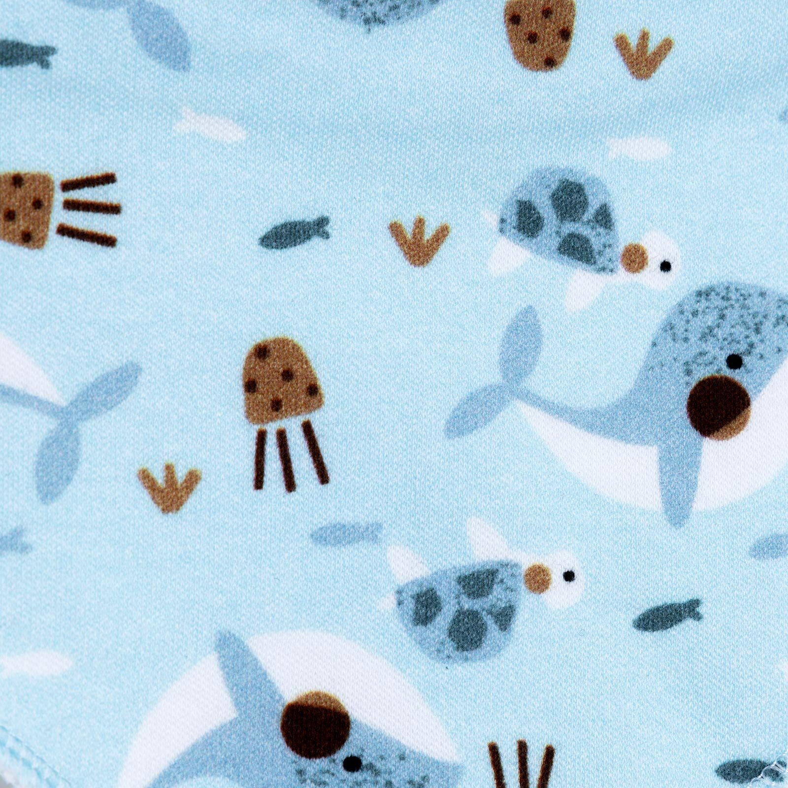 Baskılı Fular Mama Önlük 2'li - Yunus