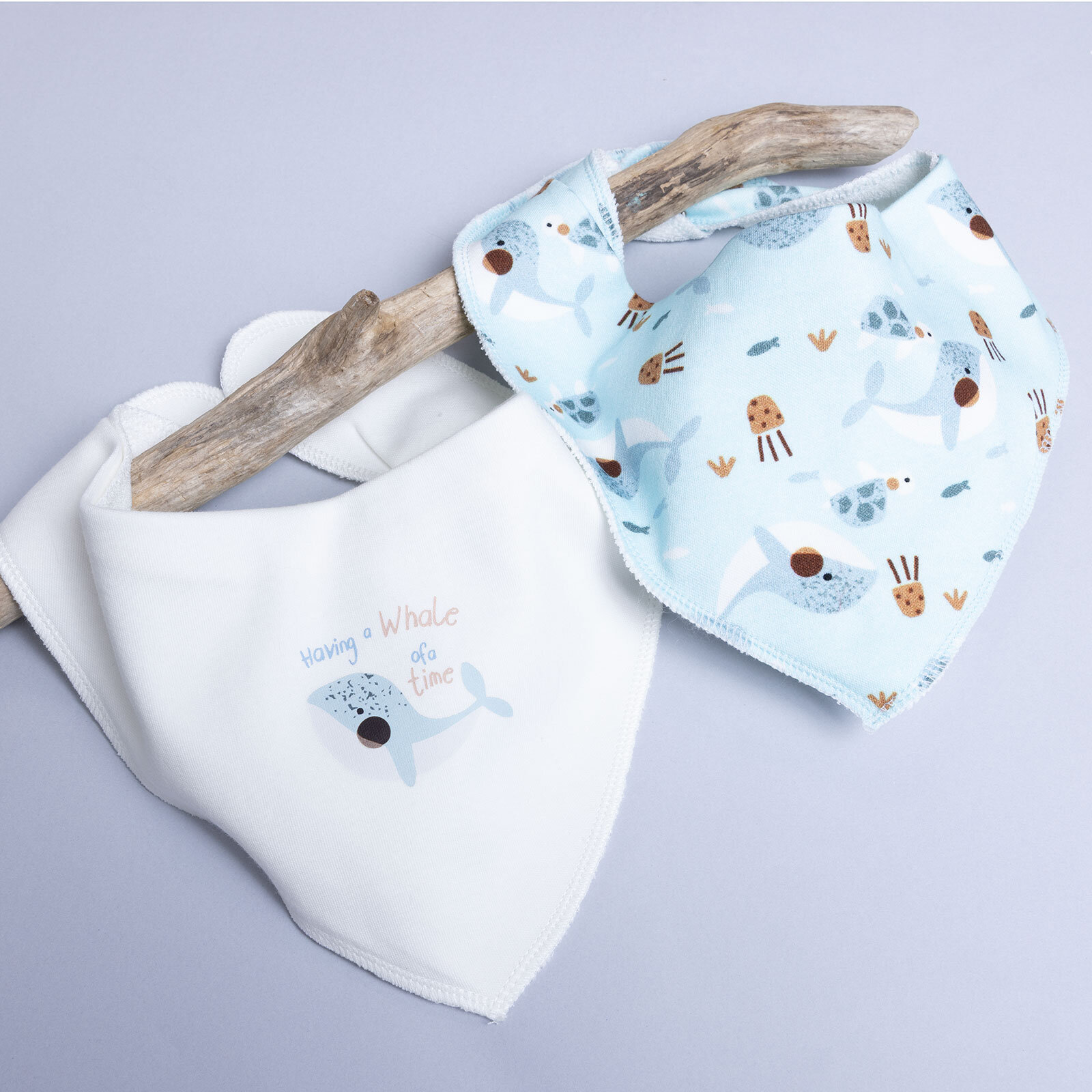 Baskılı Fular Mama Önlük 2'li - Yunus