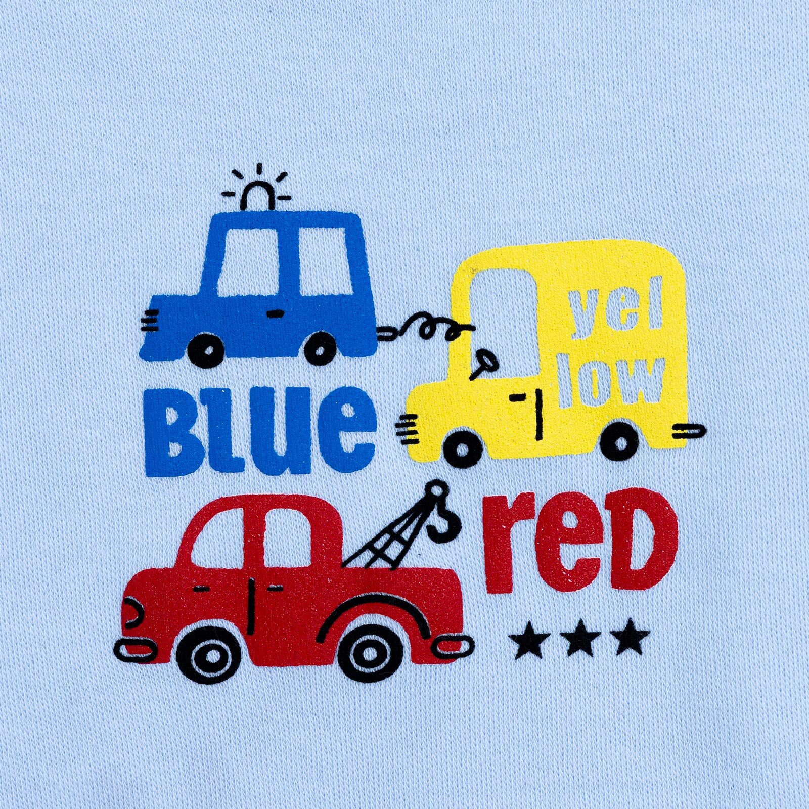 Baskılı Mama Önlük 2'li - Araba