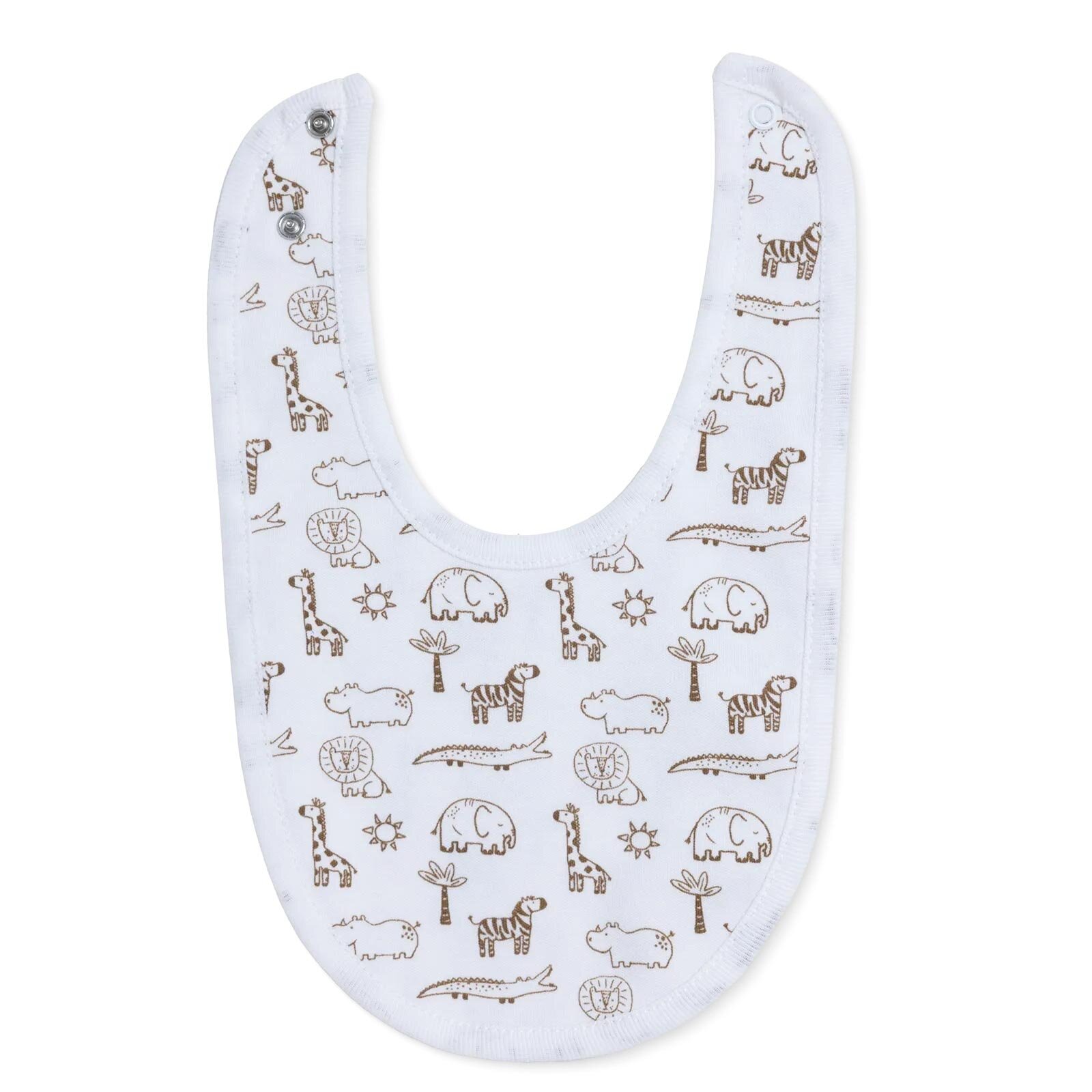 Baskılı Mama Önlük 5'li - Safari - Unisex