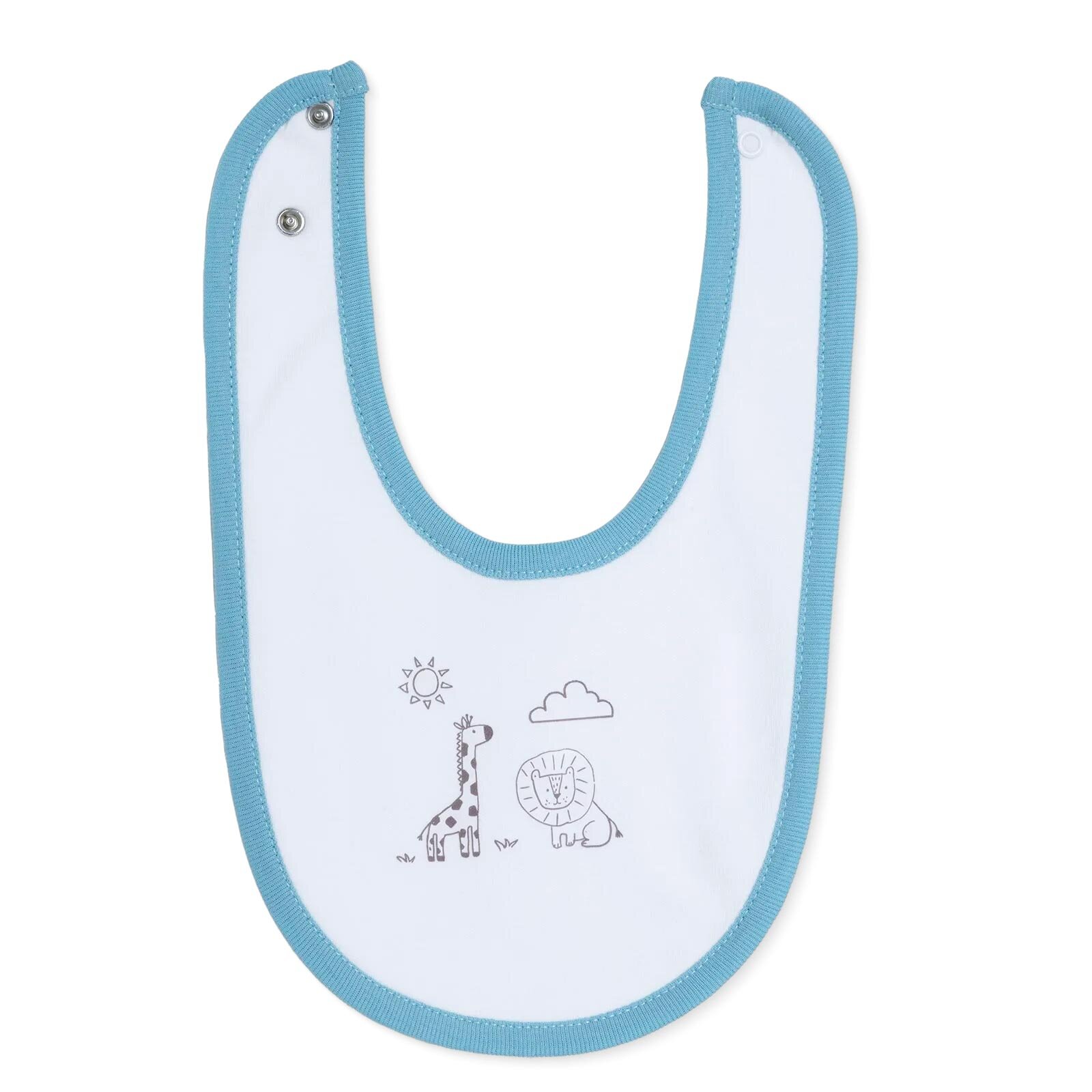 Baskılı Mama Önlük 5'li - Safari - Unisex