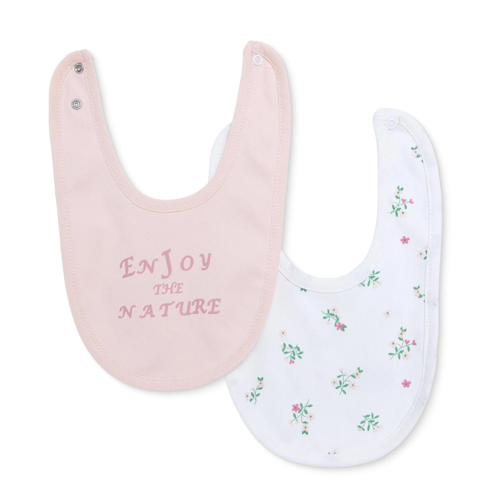 Baskılı Penye Mama Önlük 2'li Çiçek