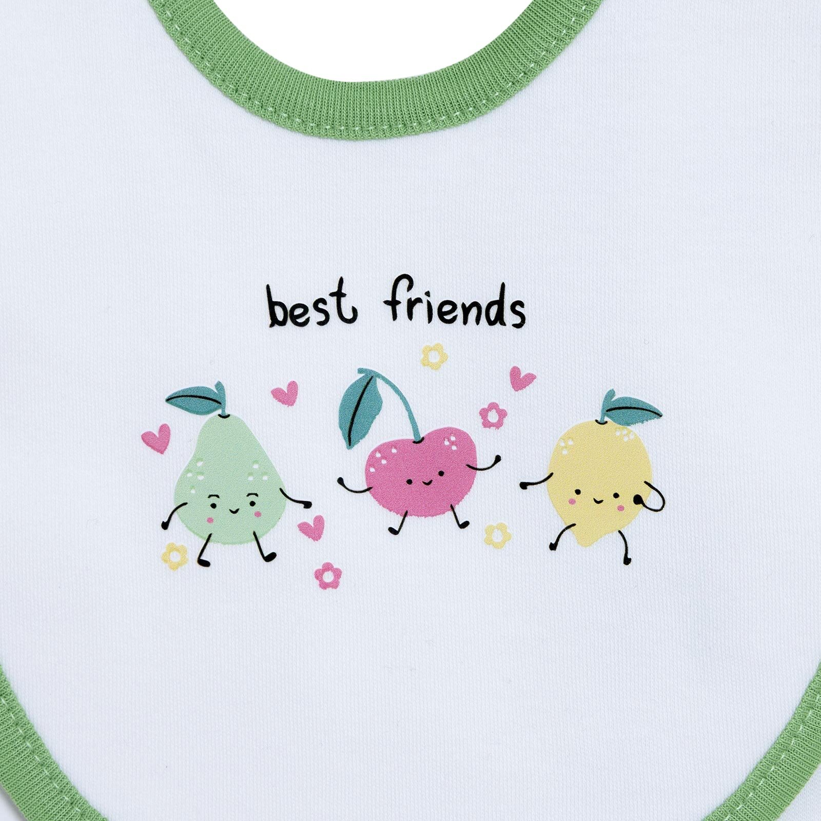 Baskılı Penye Mama Önlük 3'lü - Best Friend