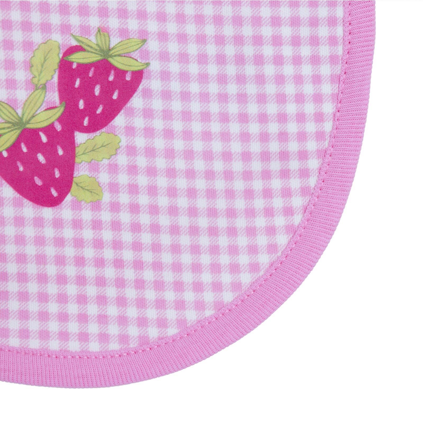 Baskılı Penye Mama Önlük - Çilek