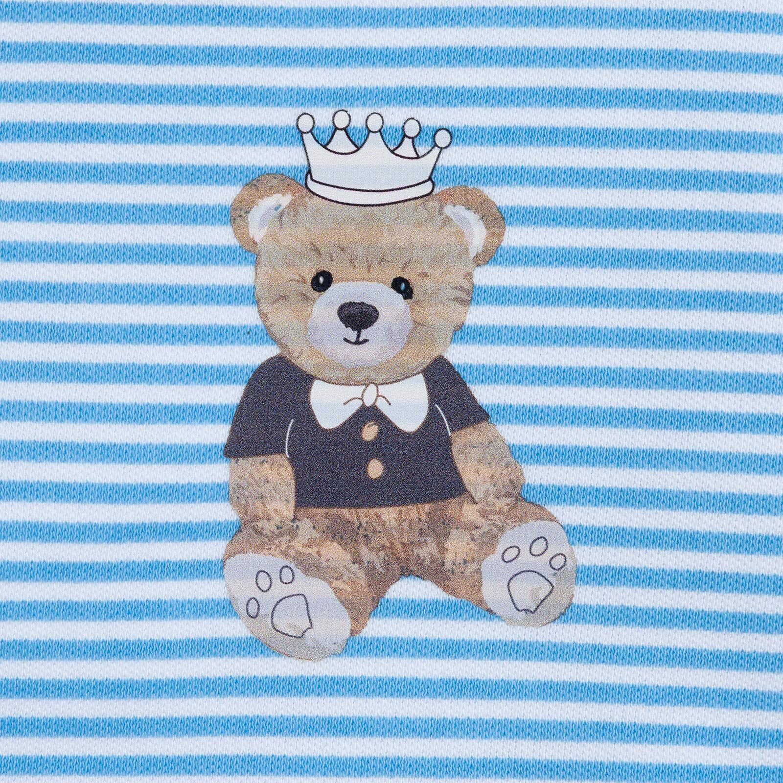 Baskılı Penye Mama Önlük - Kral Ayı