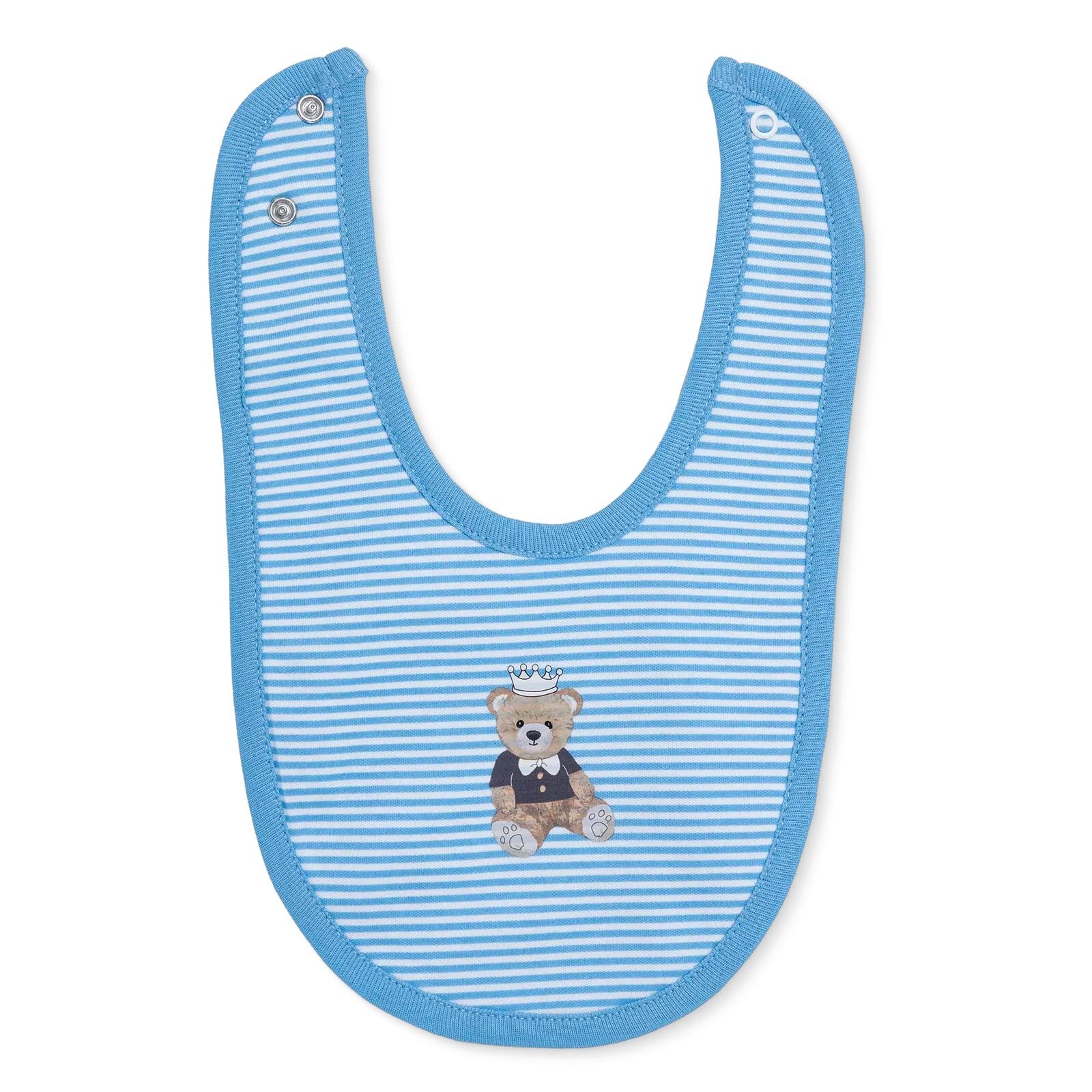 Baskılı Penye Mama Önlük - Kral Ayı