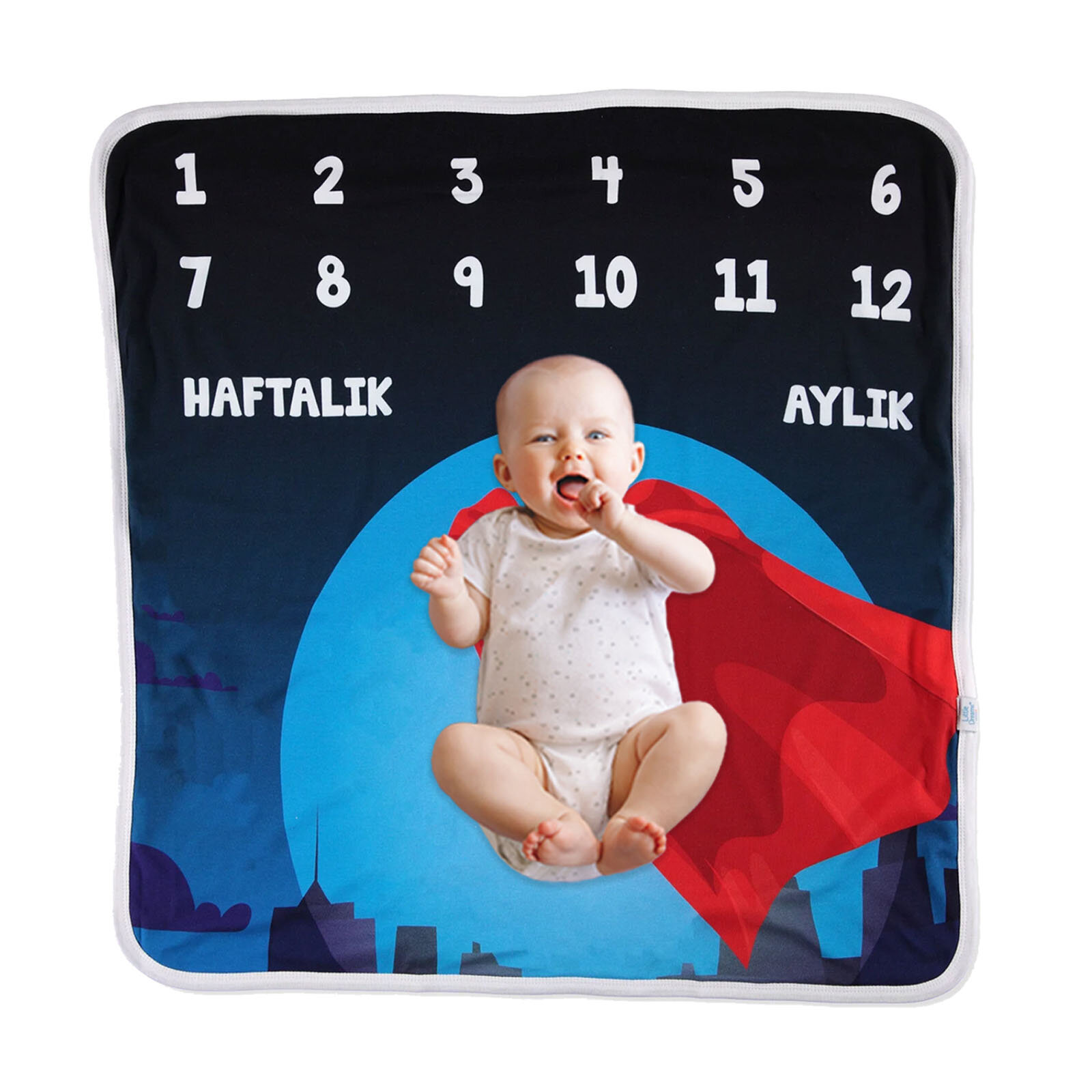 Bebek Konsept Fotoğraf Çekim Battaniyesi - Çerçeve Hediyeli
