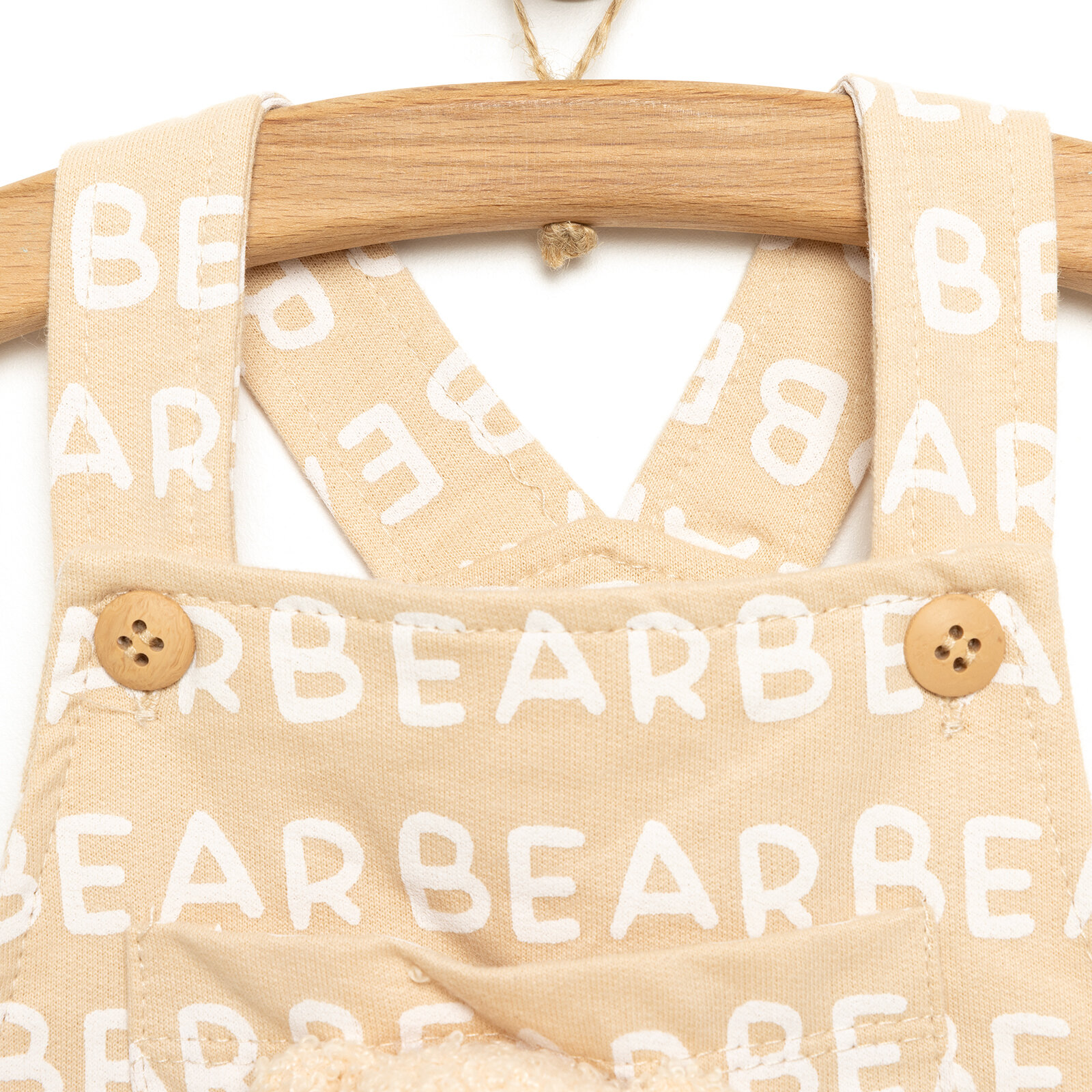 Bear Friendly Salopet-Sweatshirt Erkek Bebek