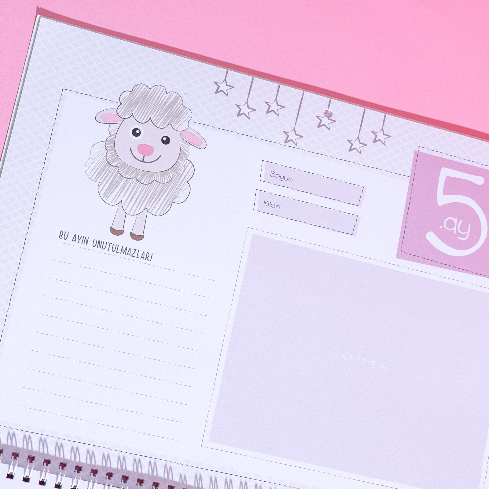 Bebeğimin 365 Günü Anı Takvimi
