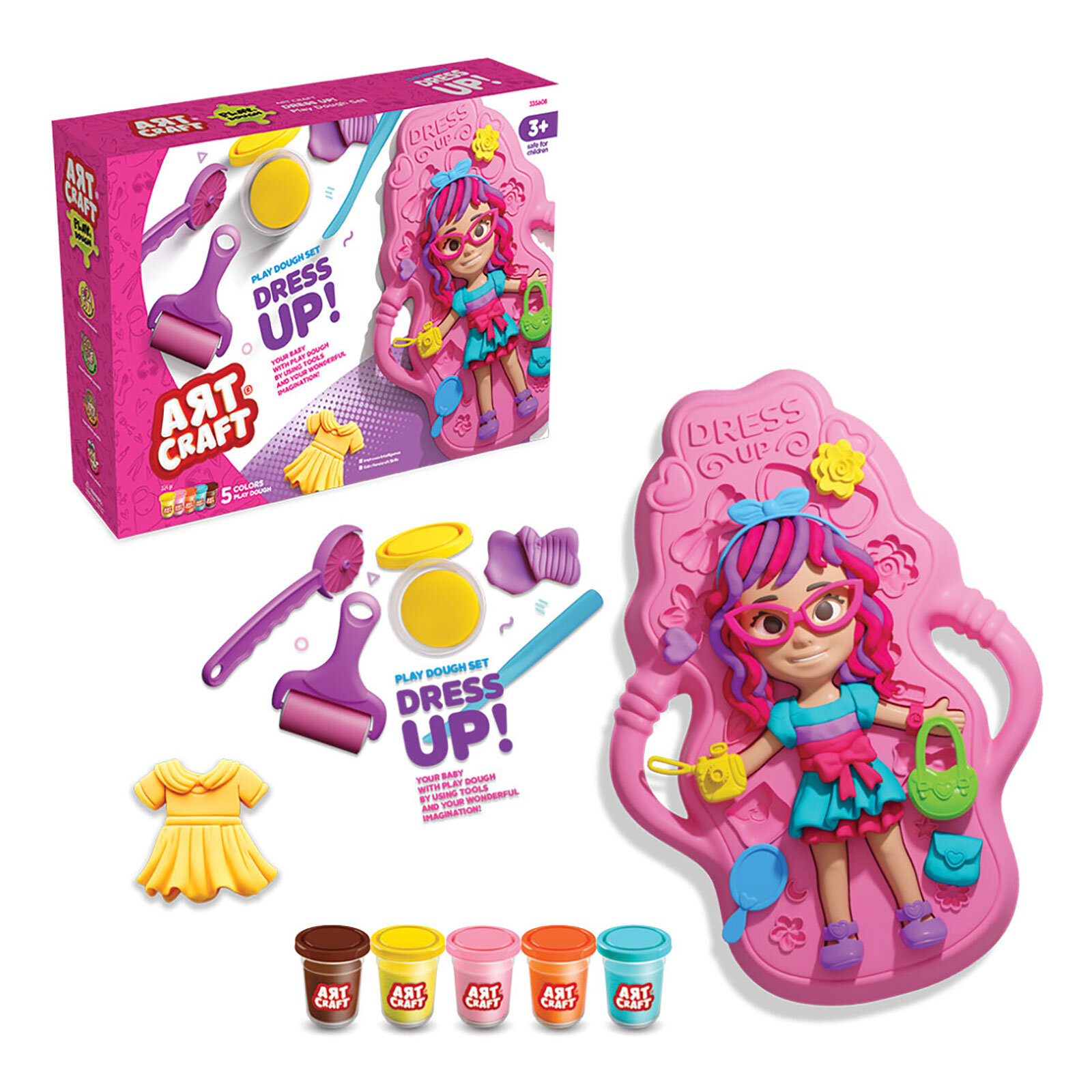 Bebek Giydirme Hamur Set 280 Gr Bebek Giydirme Hamur Set 280 Gr