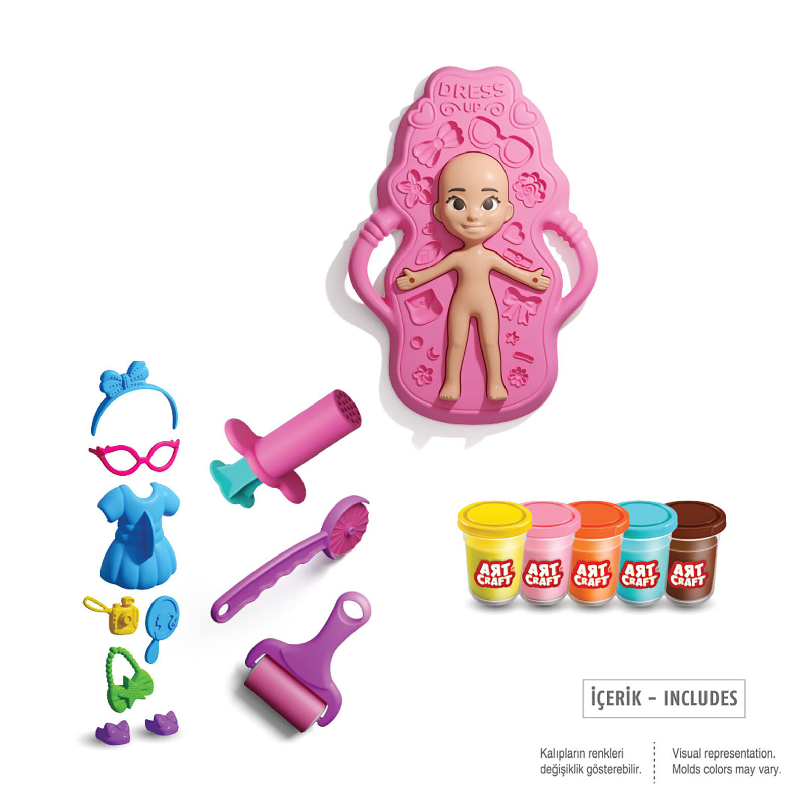 Bebek Giydirme Hamur Set 280 Gr Bebek Giydirme Hamur Set 280 Gr