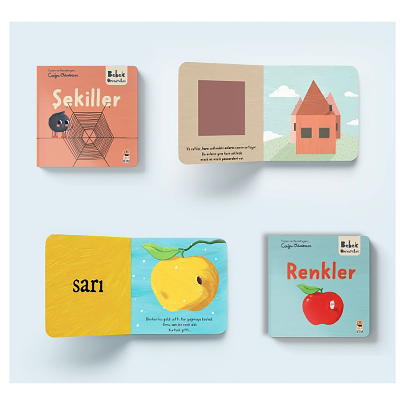 Bebek Üniversitesi Seti 1: Hikayeli İlk Kavramlarım (4 Kitap Takım) - Çağrı Odabaşı