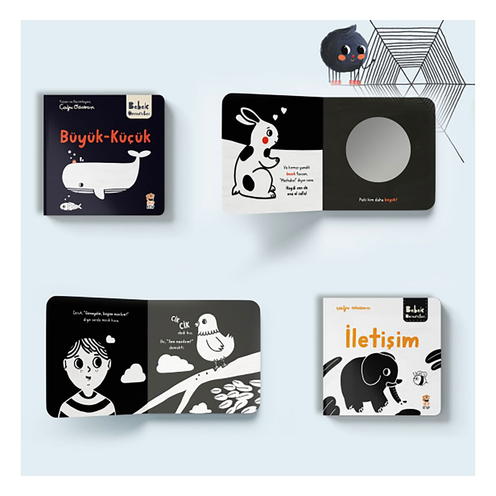 Bebek Üniversitesi Seti 1: Hikayeli İlk Kavramlarım (4 Kitap Takım) - Çağrı Odabaşı