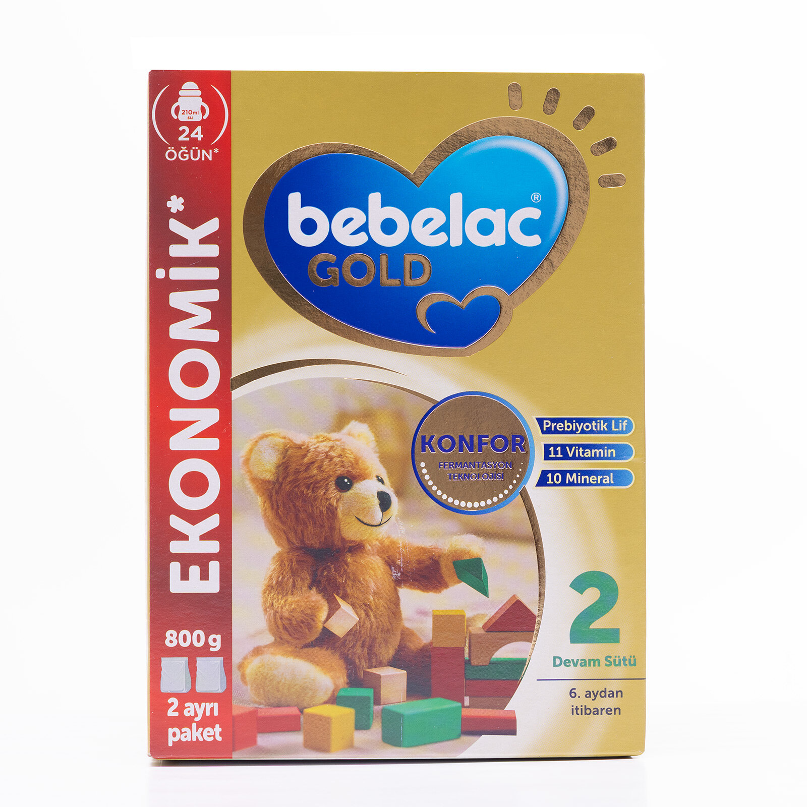 2 Devam Sütü 800 gr 6-12 Ay