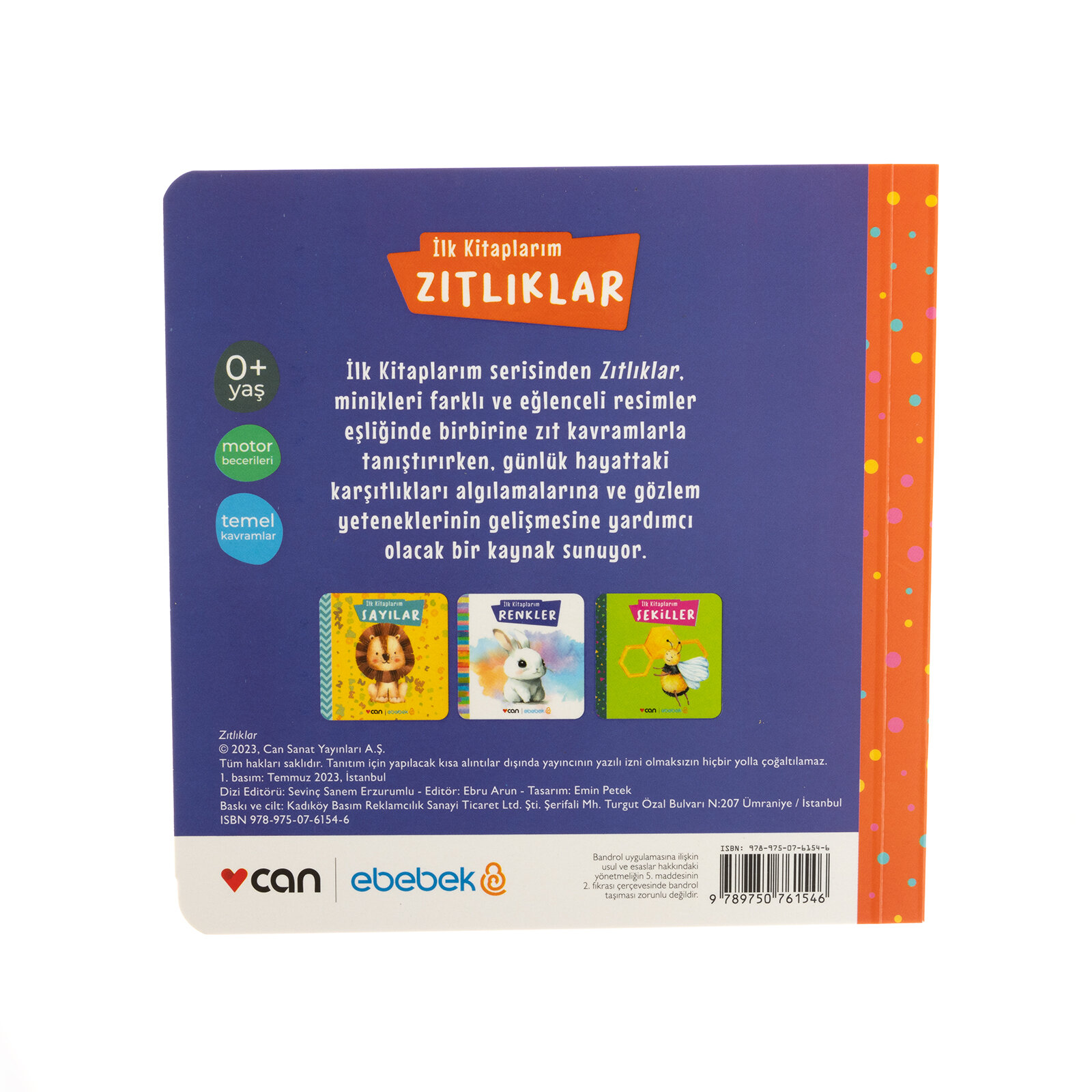 baby toys Benim İlk Kitaplarım -Zıtlıklar baby toys Benim İlk Kitaplarım -Zıtlıklar