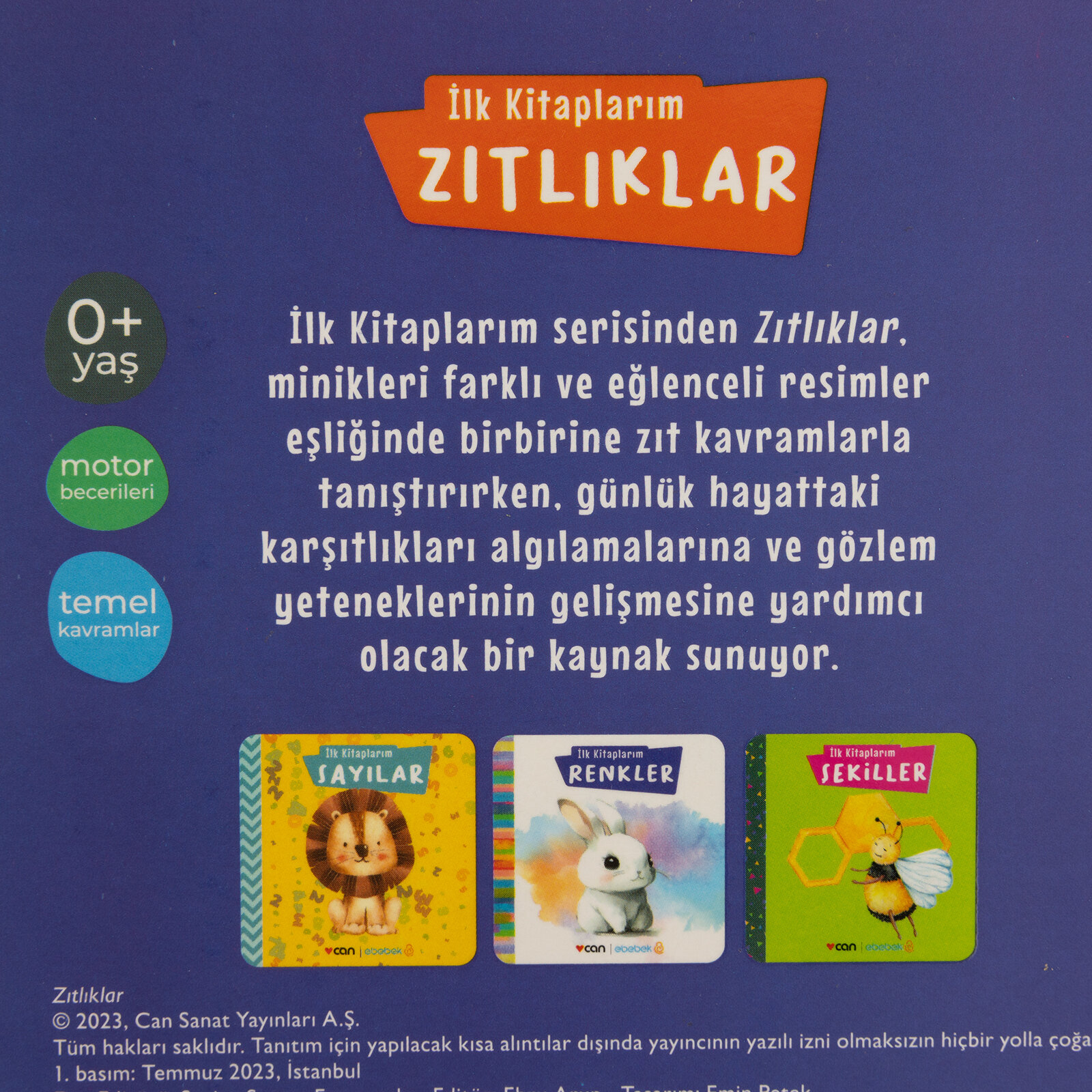 baby toys Benim İlk Kitaplarım -Zıtlıklar baby toys Benim İlk Kitaplarım -Zıtlıklar