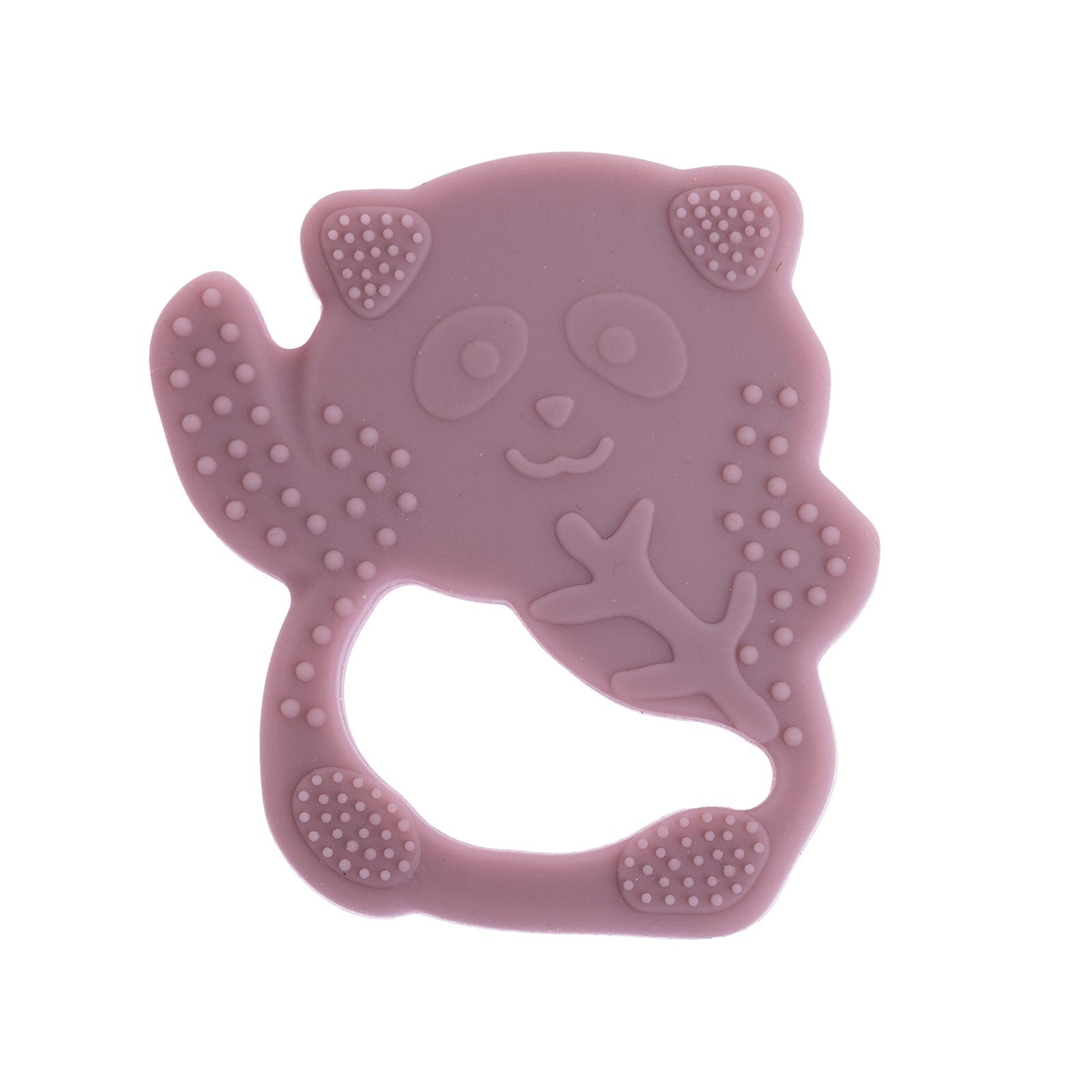 Besties Silikon Diş Kaşıyıcı Pembe Panda & Yeşil Kedi