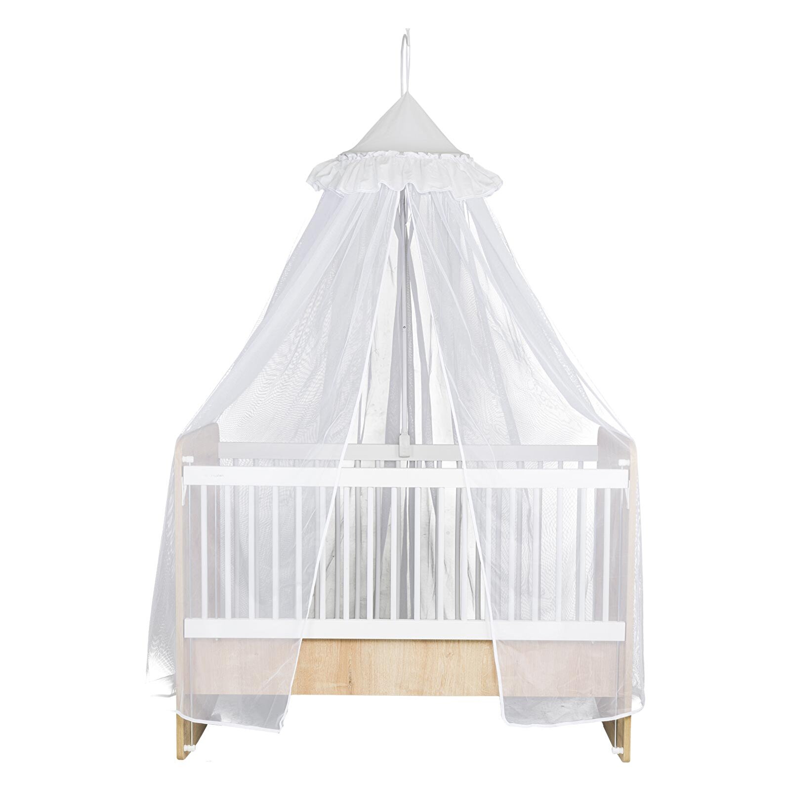 Bebek Tül Cibinlik Beyaz