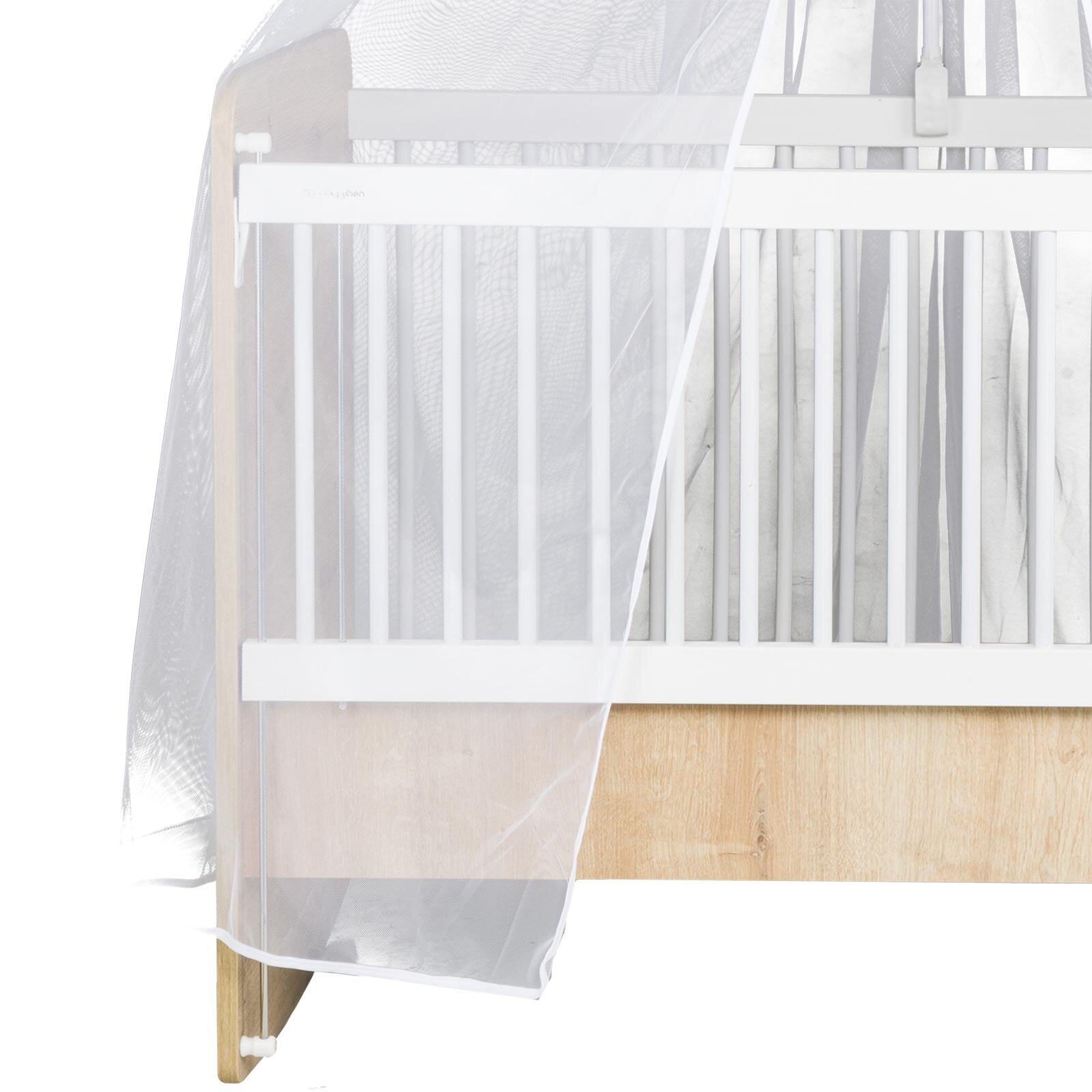 Bebek Tül Cibinlik Beyaz