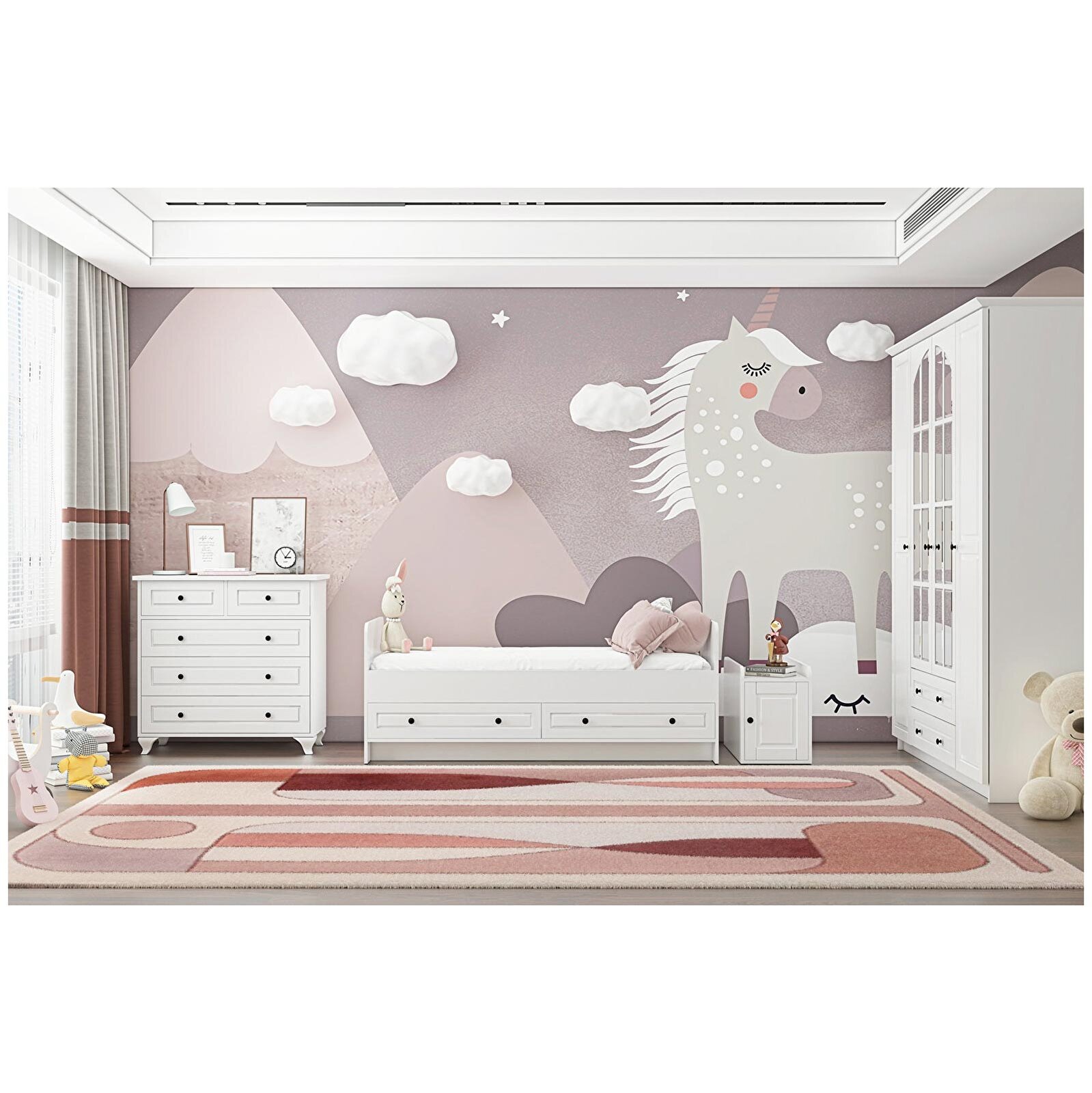 Beyza Country Büyüyebilen Beşik 60x120