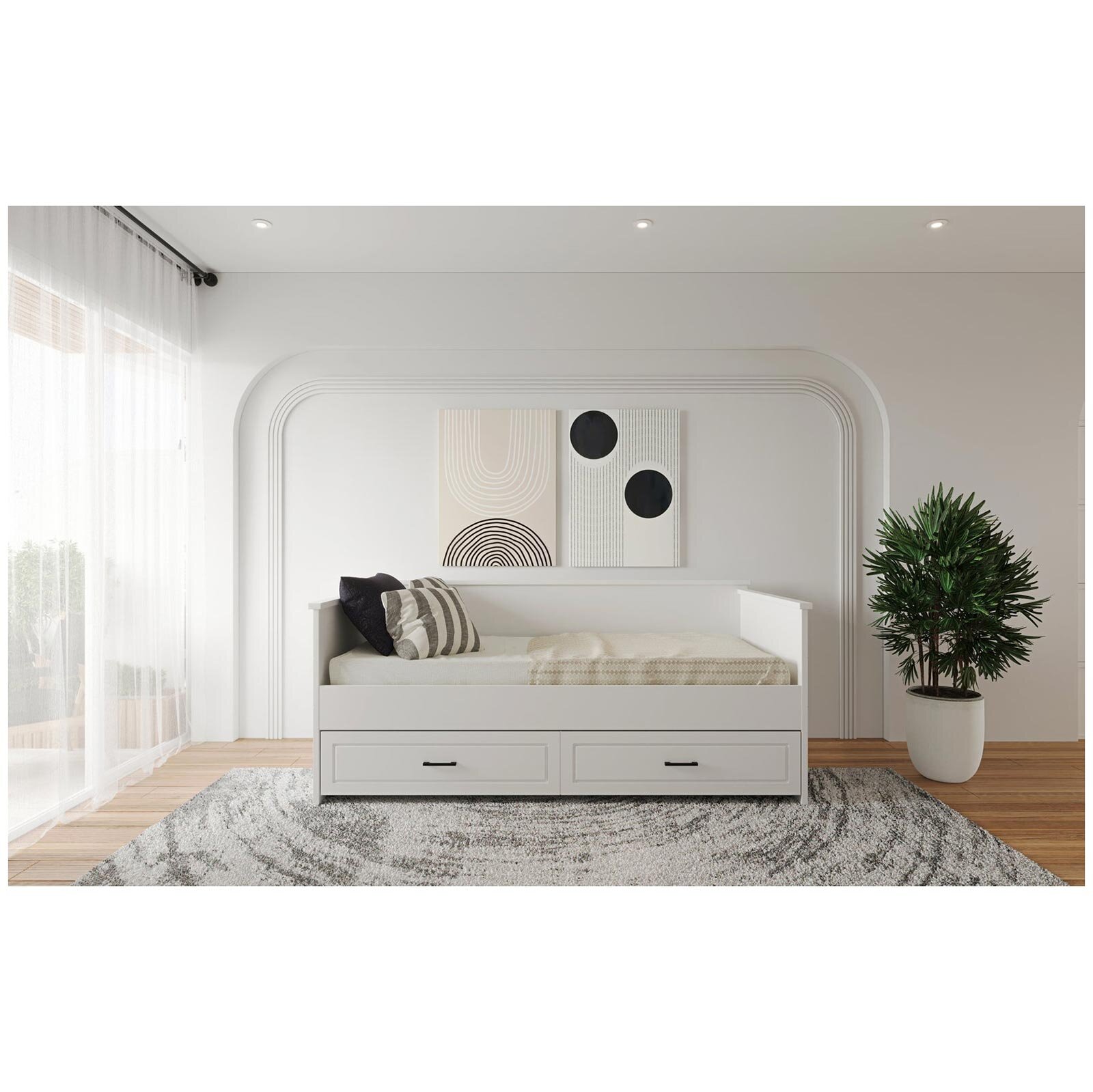 Beyza Country Yavrulu Karyola 90X190