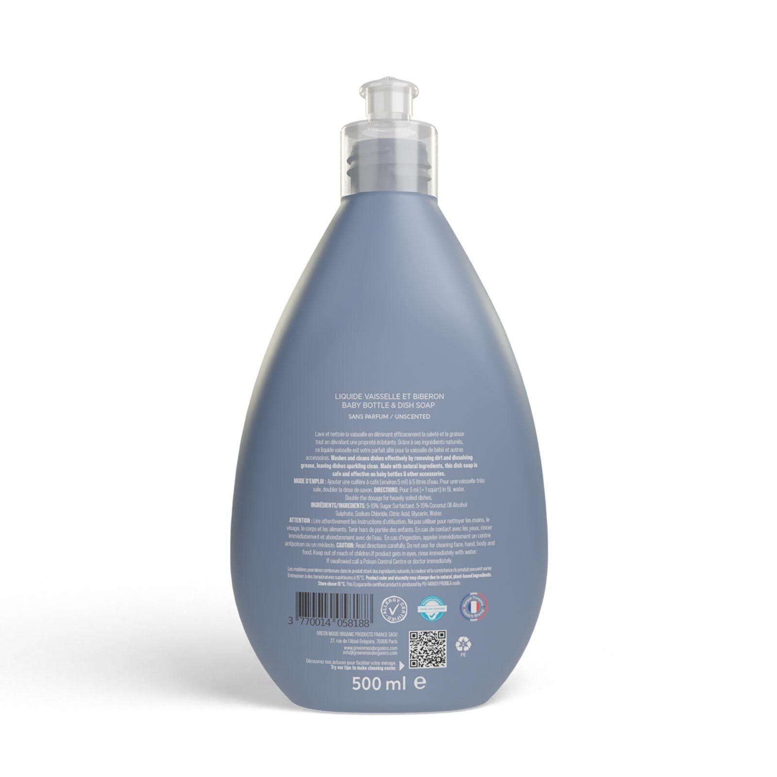 Biberon ve Bulaşık Temizleyici 500 ml