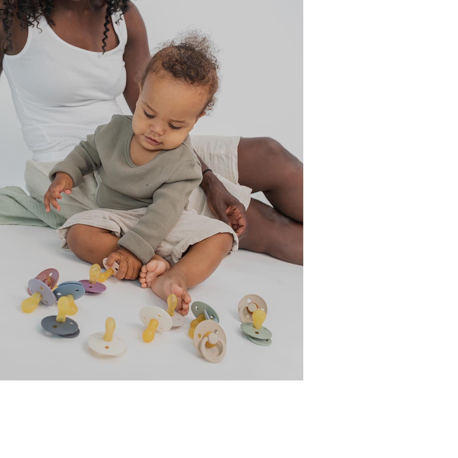 Bibs Colour Anatomik Damaklı Emzik-Sage-6+ Ay Bibs Colour Anatomik Damaklı Emzik-Sage-6+ Ay