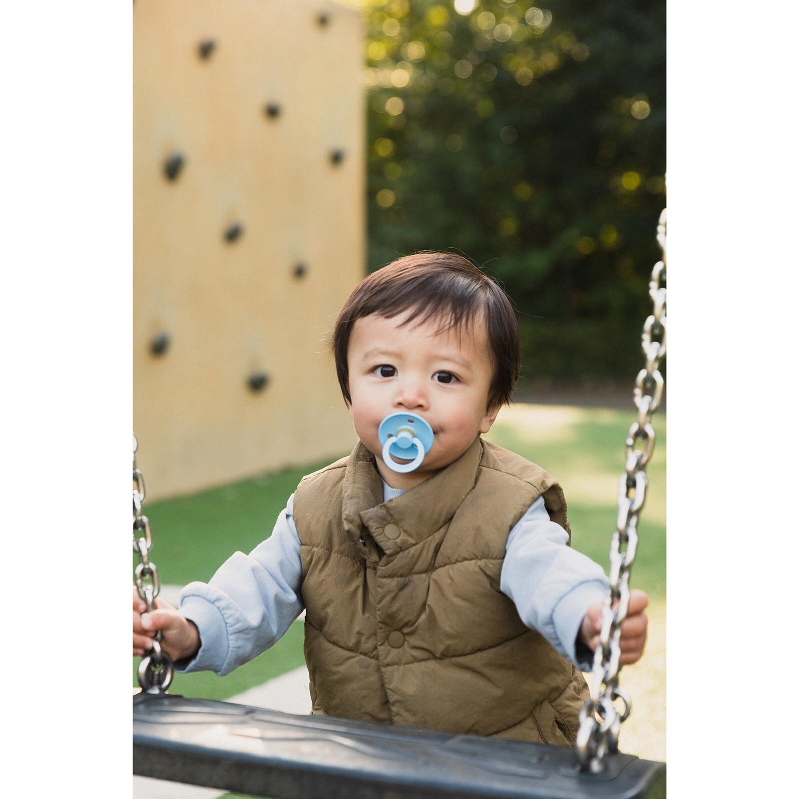 Bibs Colour Kauçuk Emzik-BabyBlue-18+ Ay