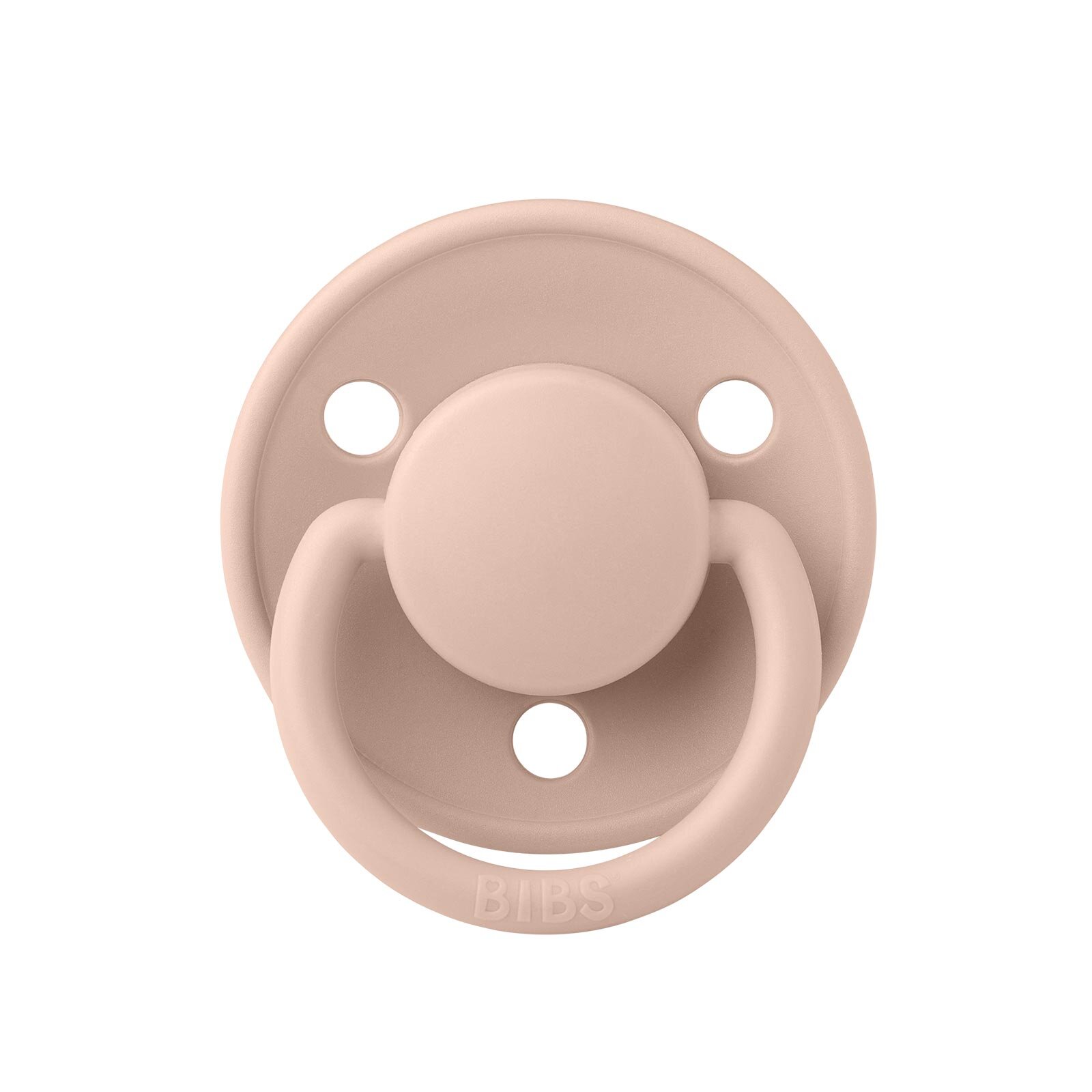 Bibs De Lux Silikon Emzik-Blush-0-36 Ay