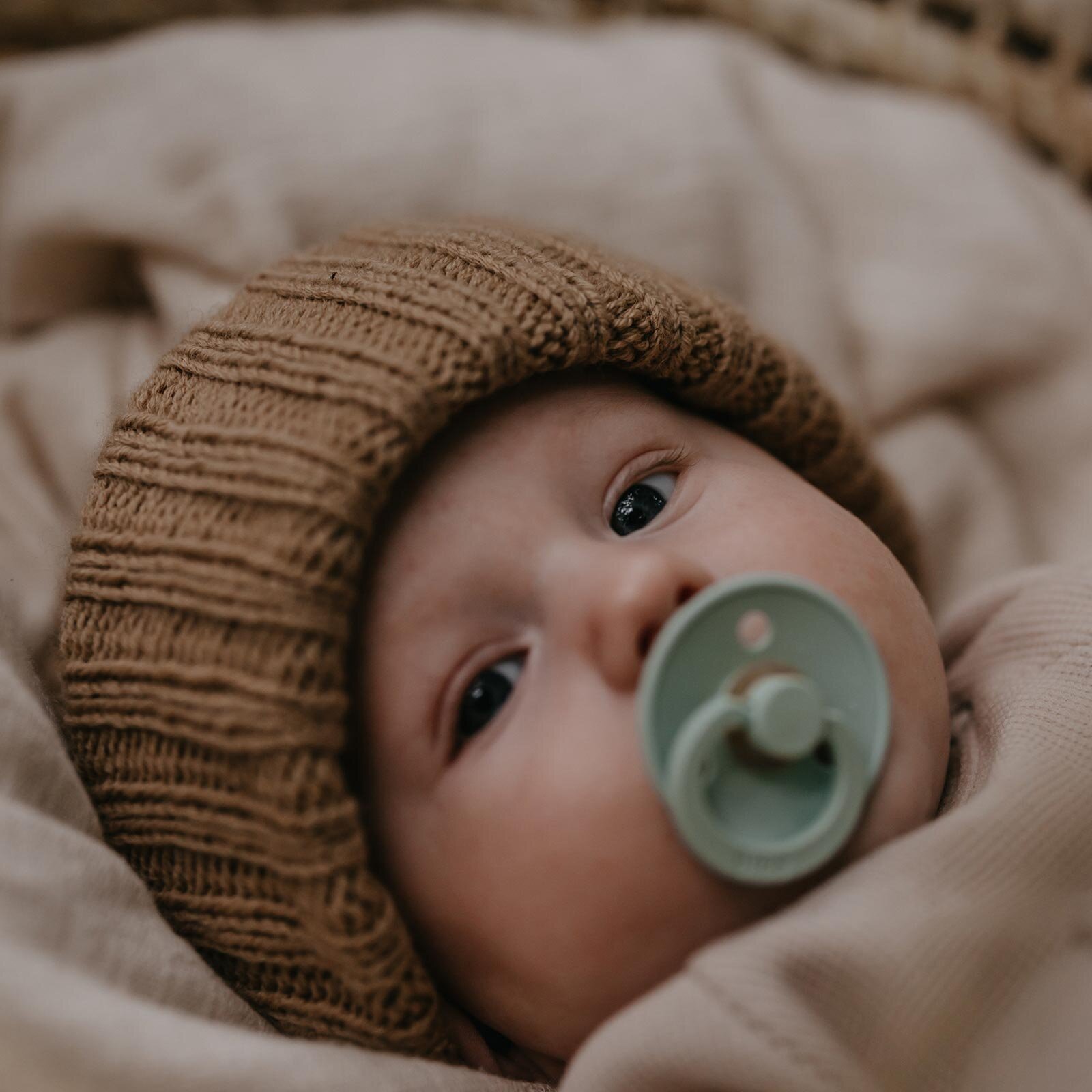 Bibs Colour Kauçuk Emzik-Sage-0-6 Ay