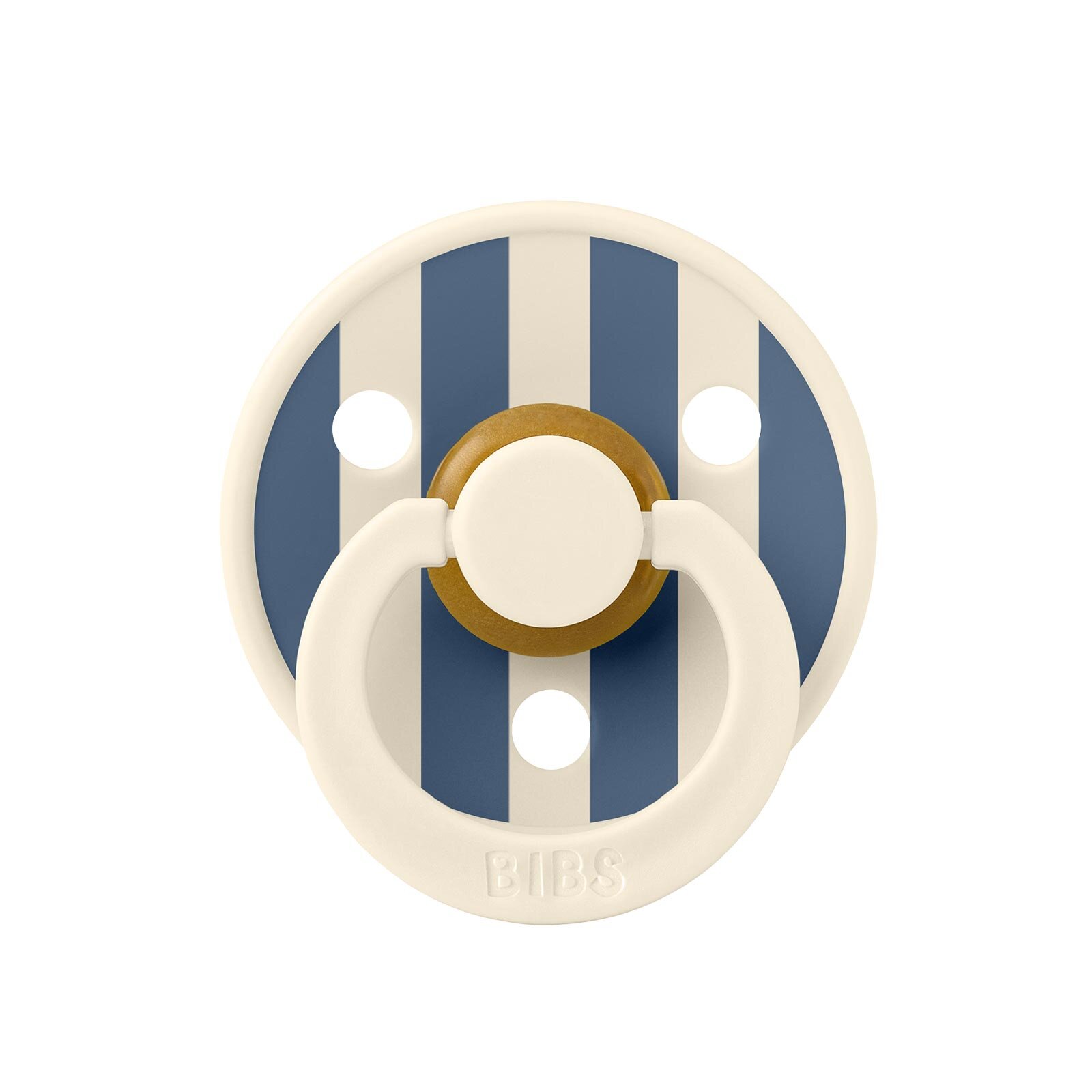 Bibs Studio Colour Block Kauçuk Emzik-Steel 6+Ay