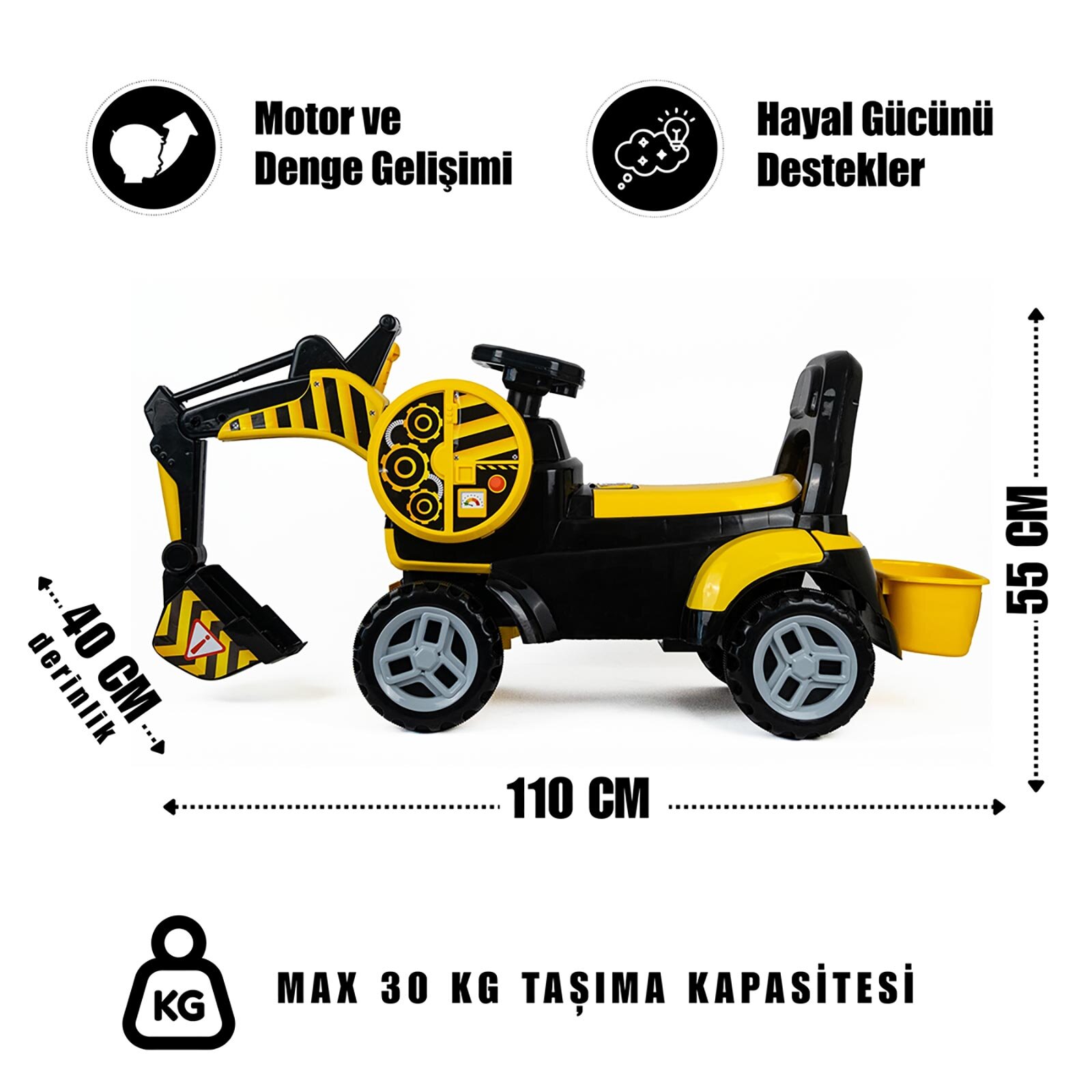 Bin-Git İnşaat Aracı- Kepçe