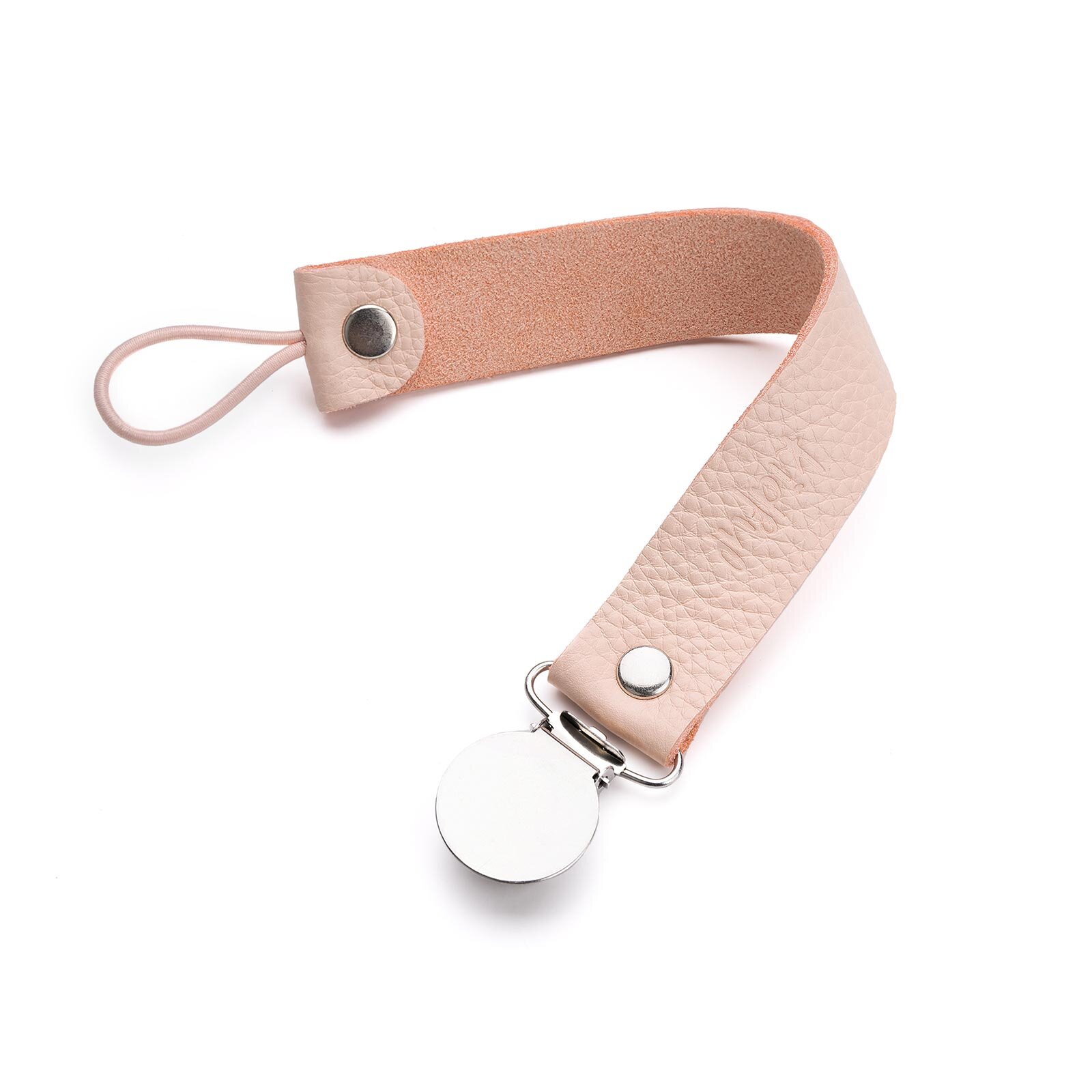 Bitkisel Boyalı Emzik Askısı -  Blush