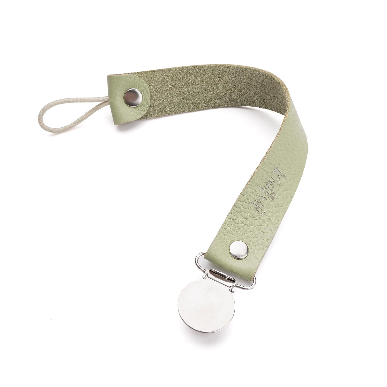 Bitkisel Boyalı Emzik Askısı - Sage