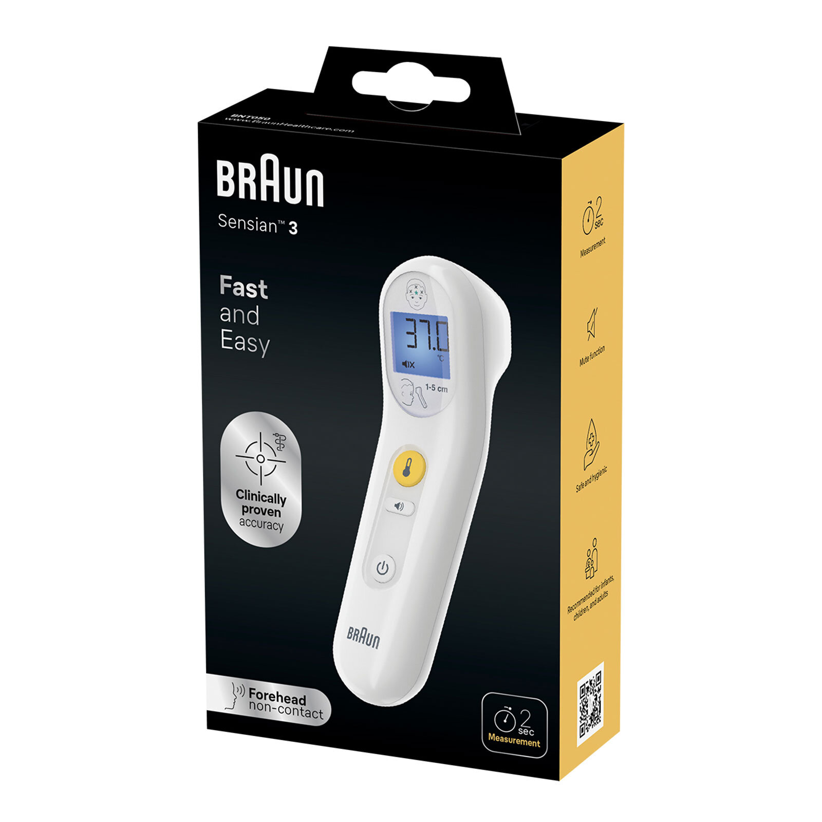 BNT050 Sensian3 Temassız Alından Ateş Ölçer BNT050 Sensian3 Temassız Alından Ateş Ölçer